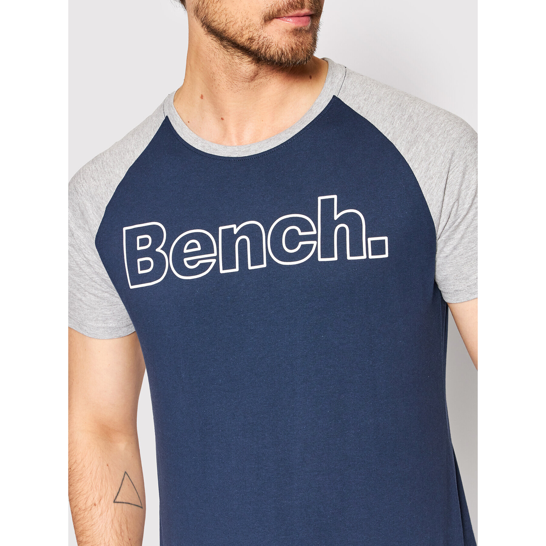 Bench Majica Rockwell 120755 Mornarsko modra Regular Fit - Pepit.si