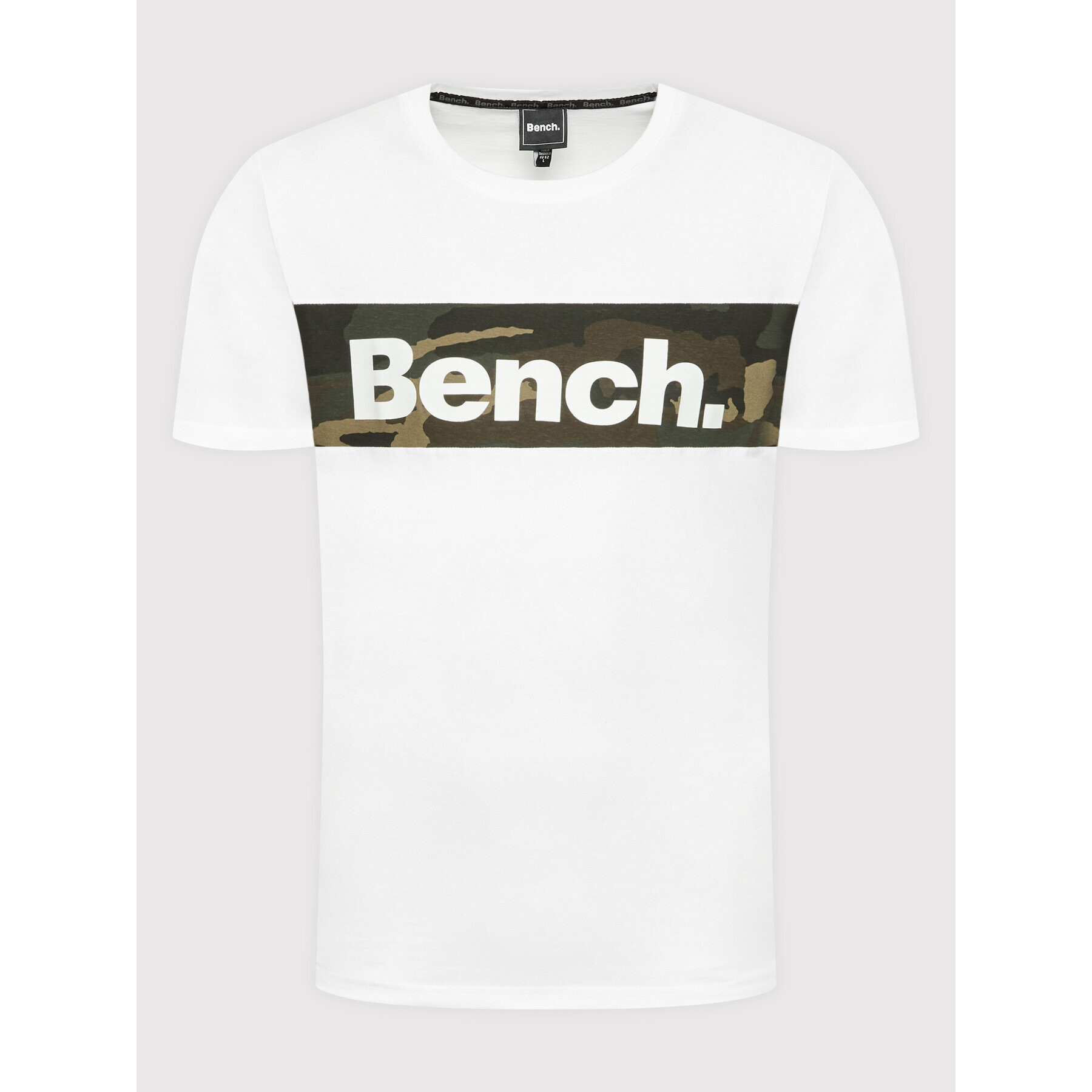 Bench Majica Sendak 120763 Bela Regular Fit - Pepit.si