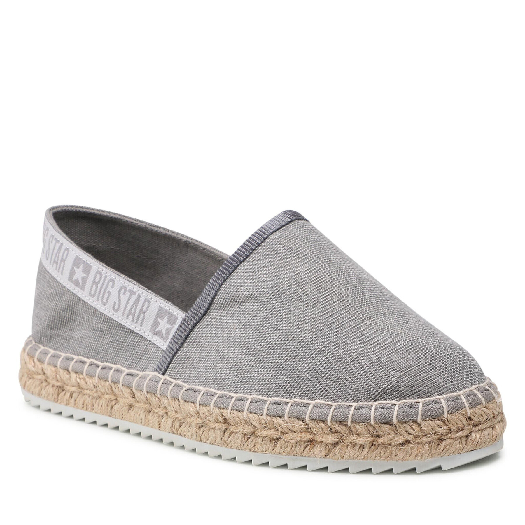 Big Star Shoes Espadrile JJ274876 Siva - Pepit.si