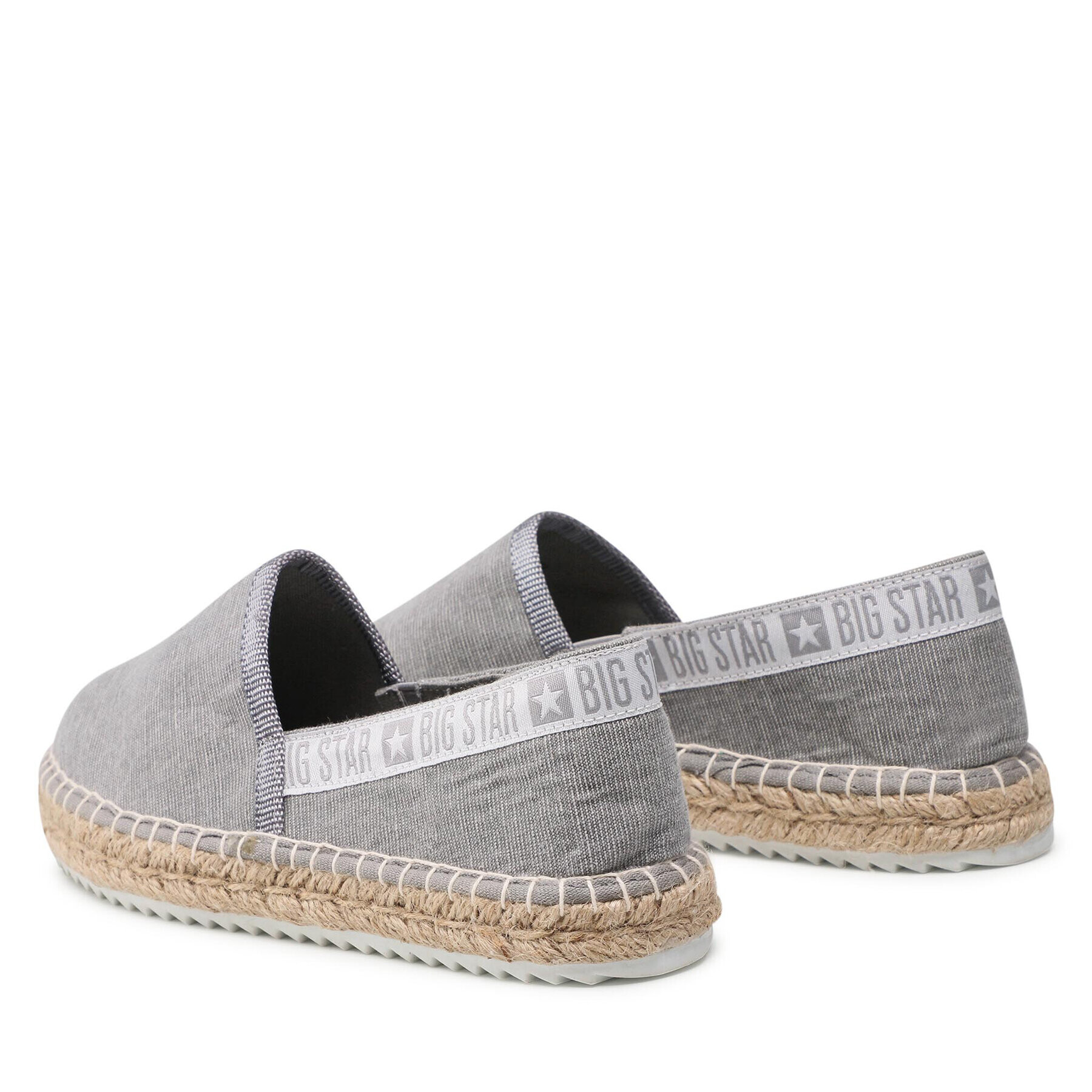 Big Star Shoes Espadrile JJ274876 Siva - Pepit.si