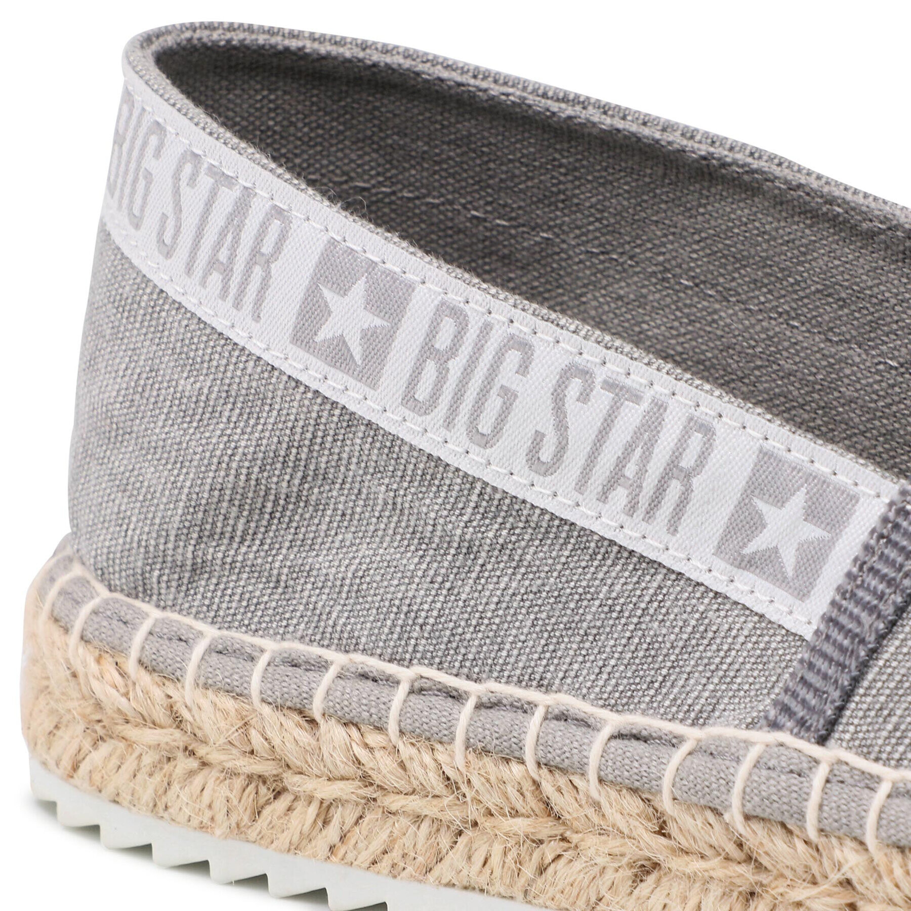 Big Star Shoes Espadrile JJ274876 Siva - Pepit.si