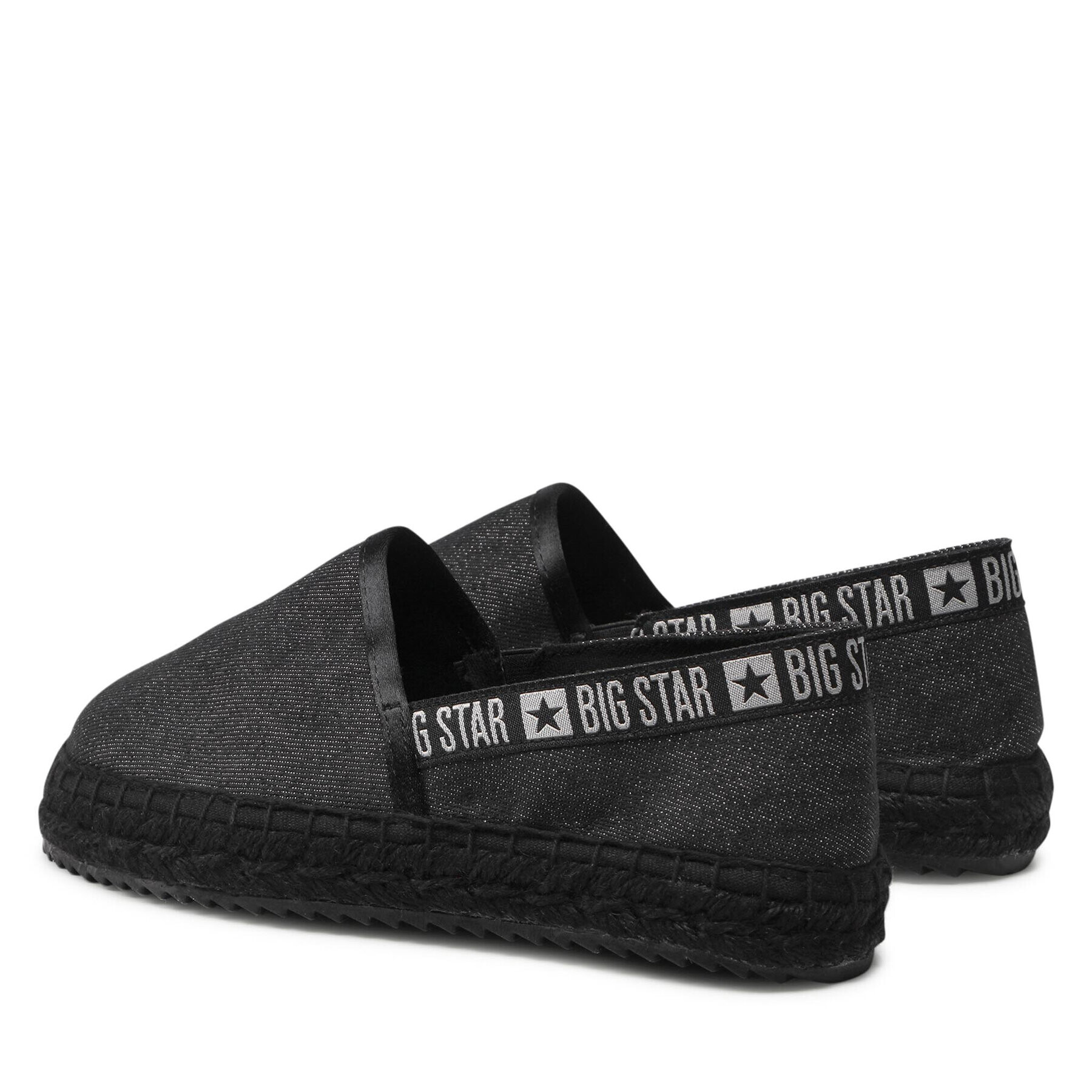 Big Star Shoes Espadrile JJ274878 Črna - Pepit.si