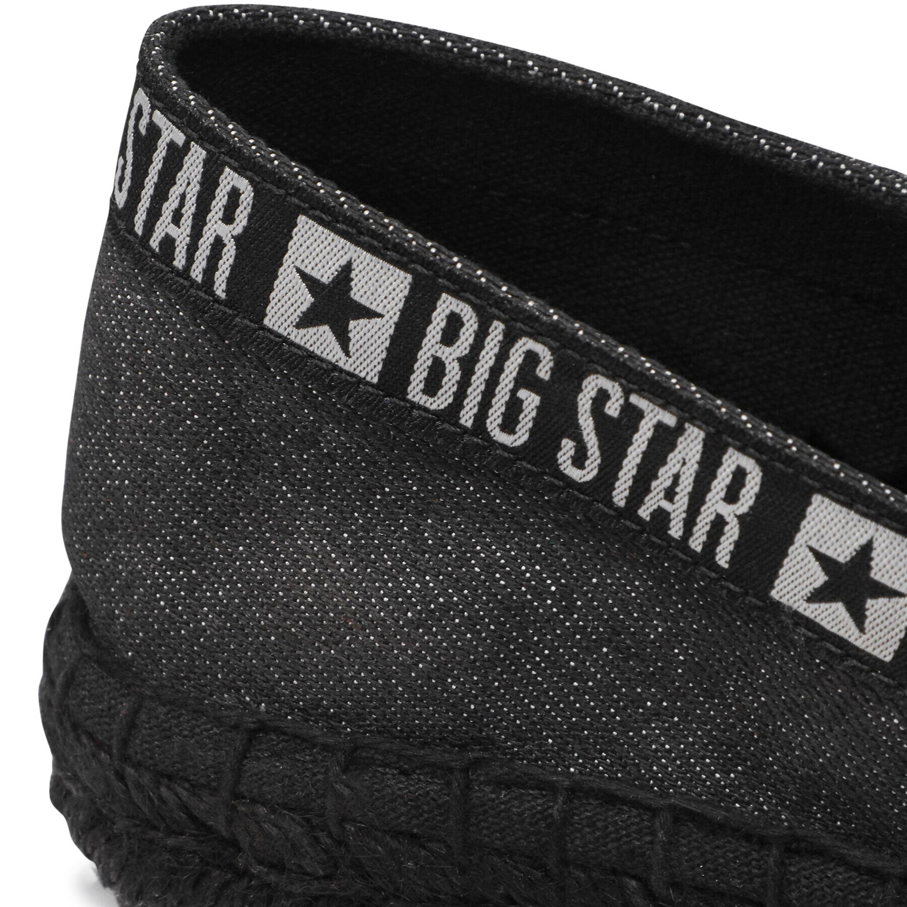 Big Star Shoes Espadrile JJ274878 Črna - Pepit.si