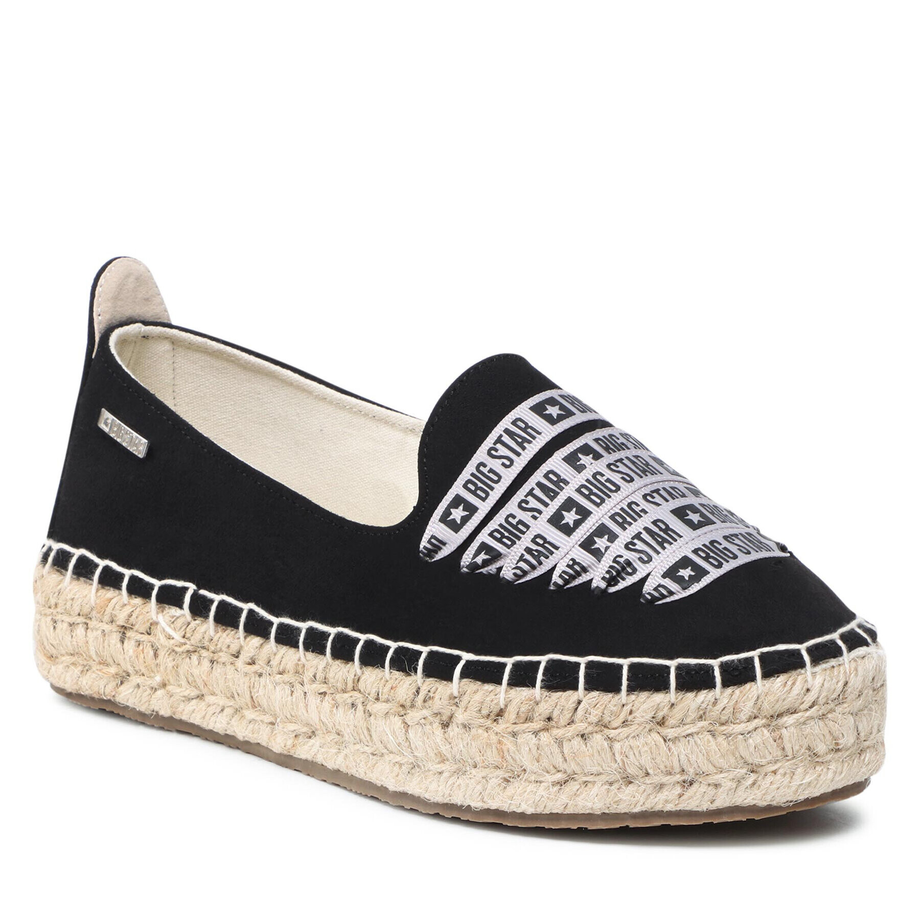 Big Star Shoes Espadrile JJ274891 Črna - Pepit.si