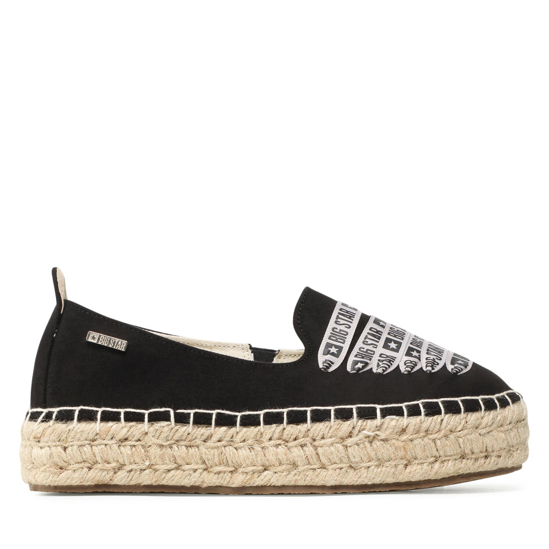 Big Star Shoes Espadrile JJ274891 Črna - Pepit.si