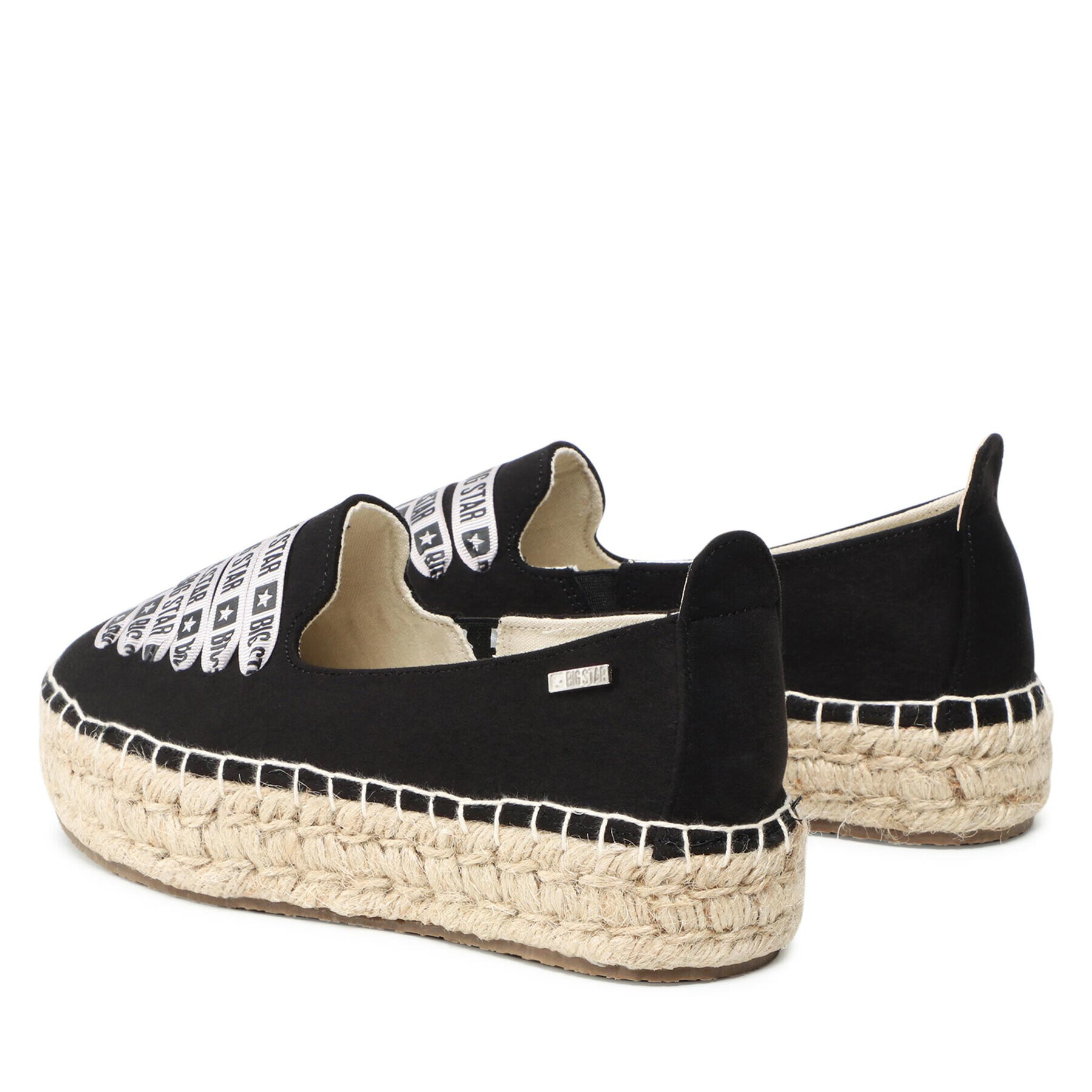 Big Star Shoes Espadrile JJ274891 Črna - Pepit.si