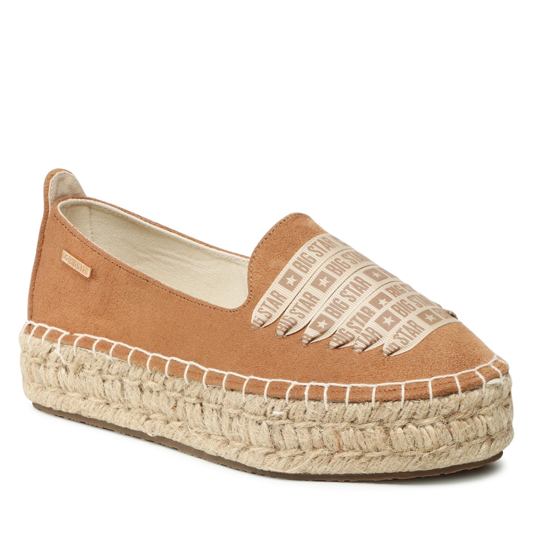 Big Star Shoes Espadrile JJ274892 Rjava - Pepit.si