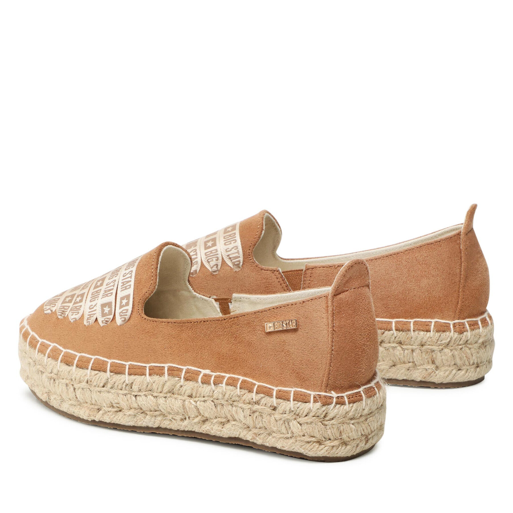 Big Star Shoes Espadrile JJ274892 Rjava - Pepit.si