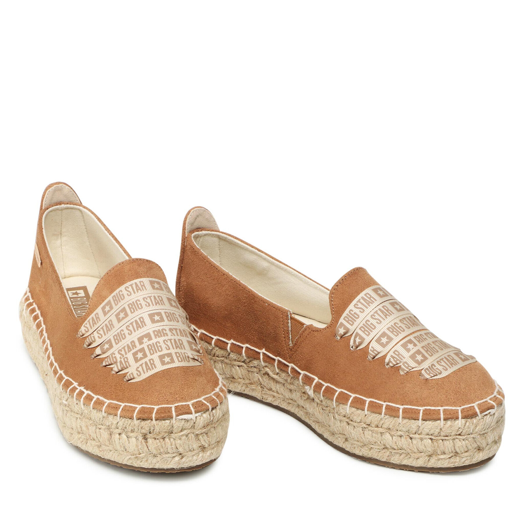 Big Star Shoes Espadrile JJ274892 Rjava - Pepit.si