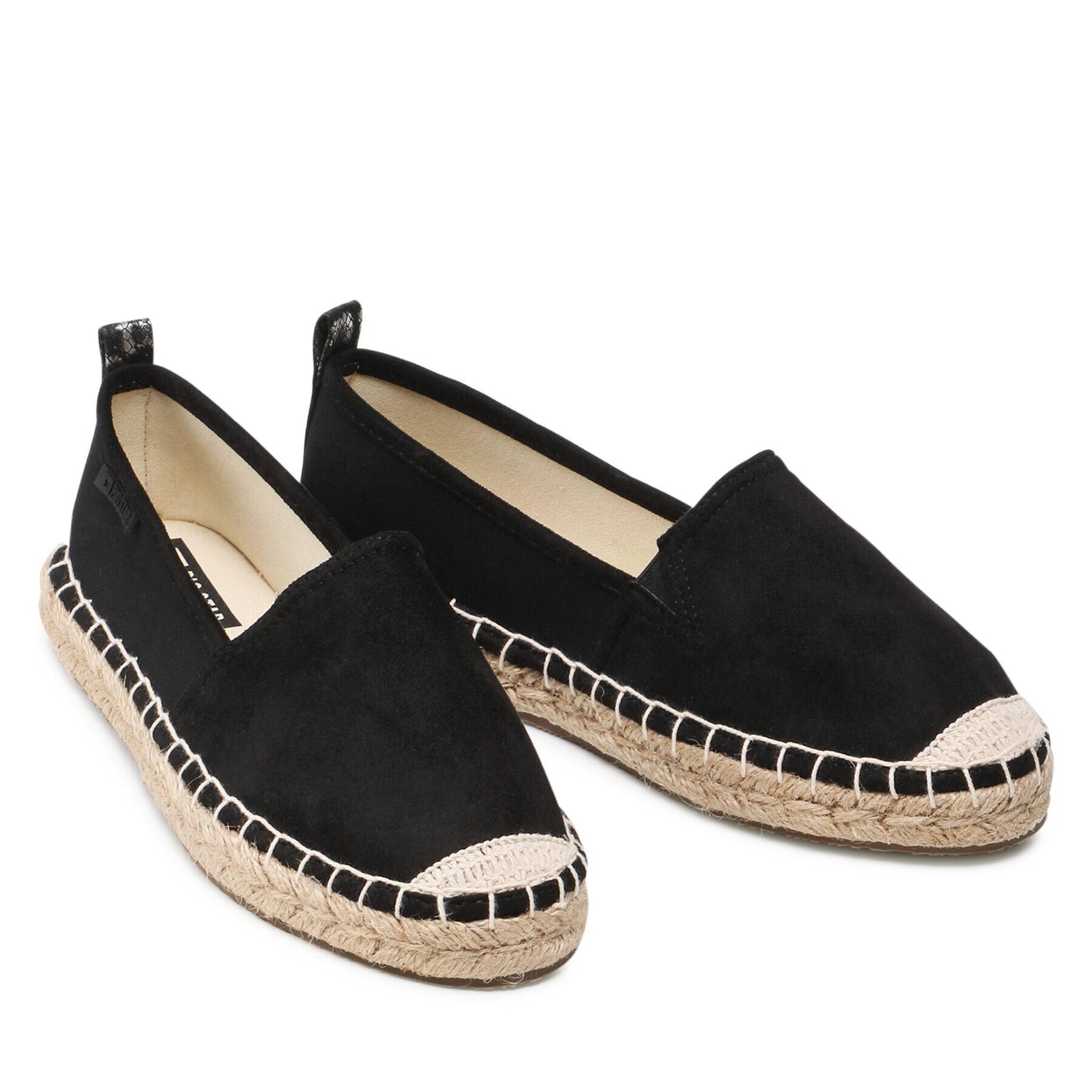 Big Star Shoes Espadrile JJ274952 Črna - Pepit.si