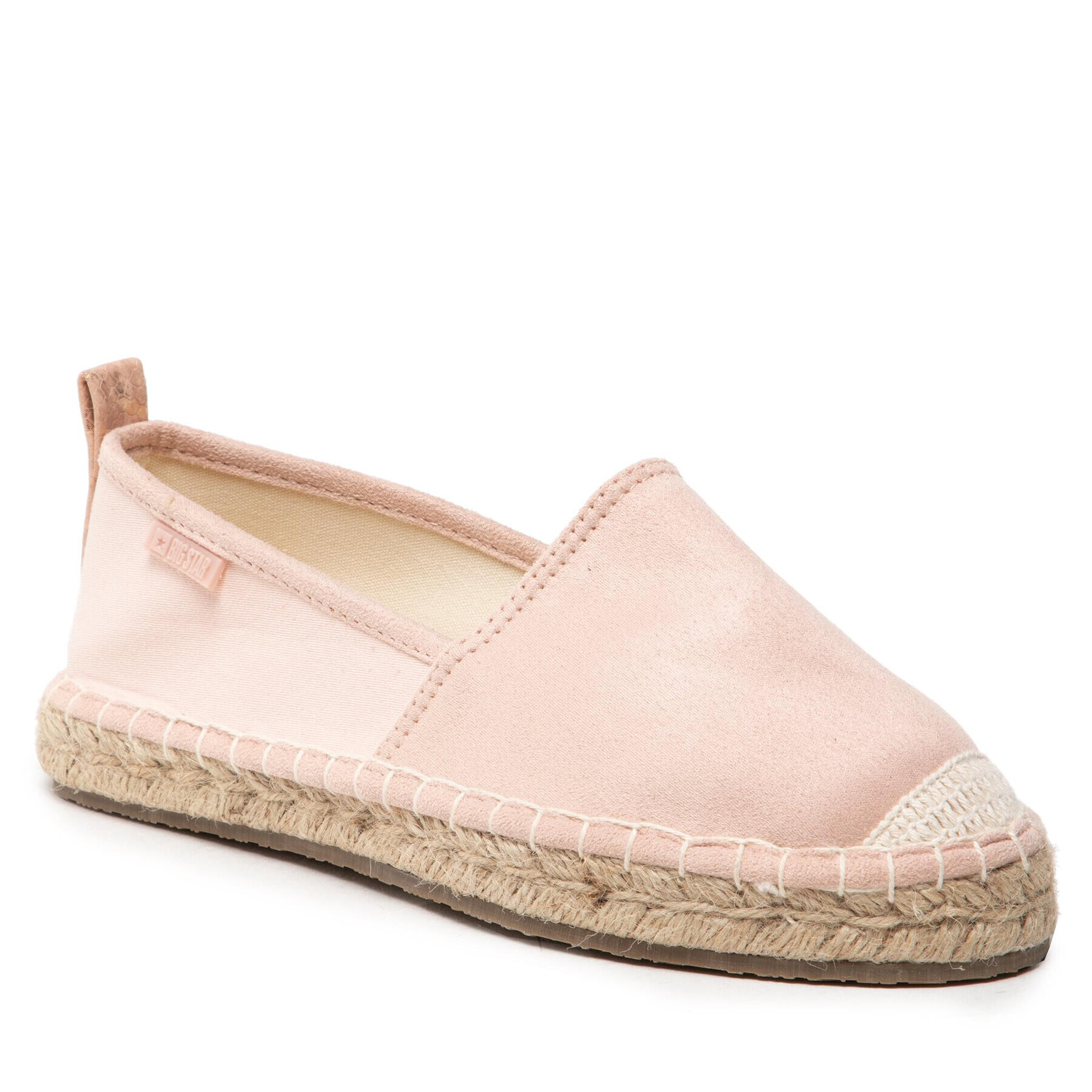 Big Star Shoes Espadrile JJ274955 Roza - Pepit.si