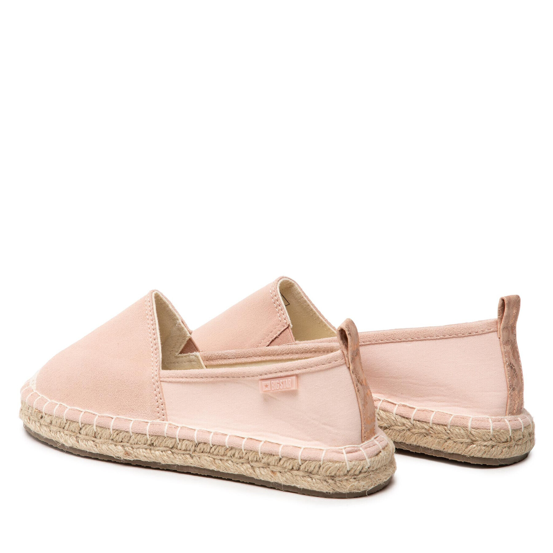 Big Star Shoes Espadrile JJ274955 Roza - Pepit.si