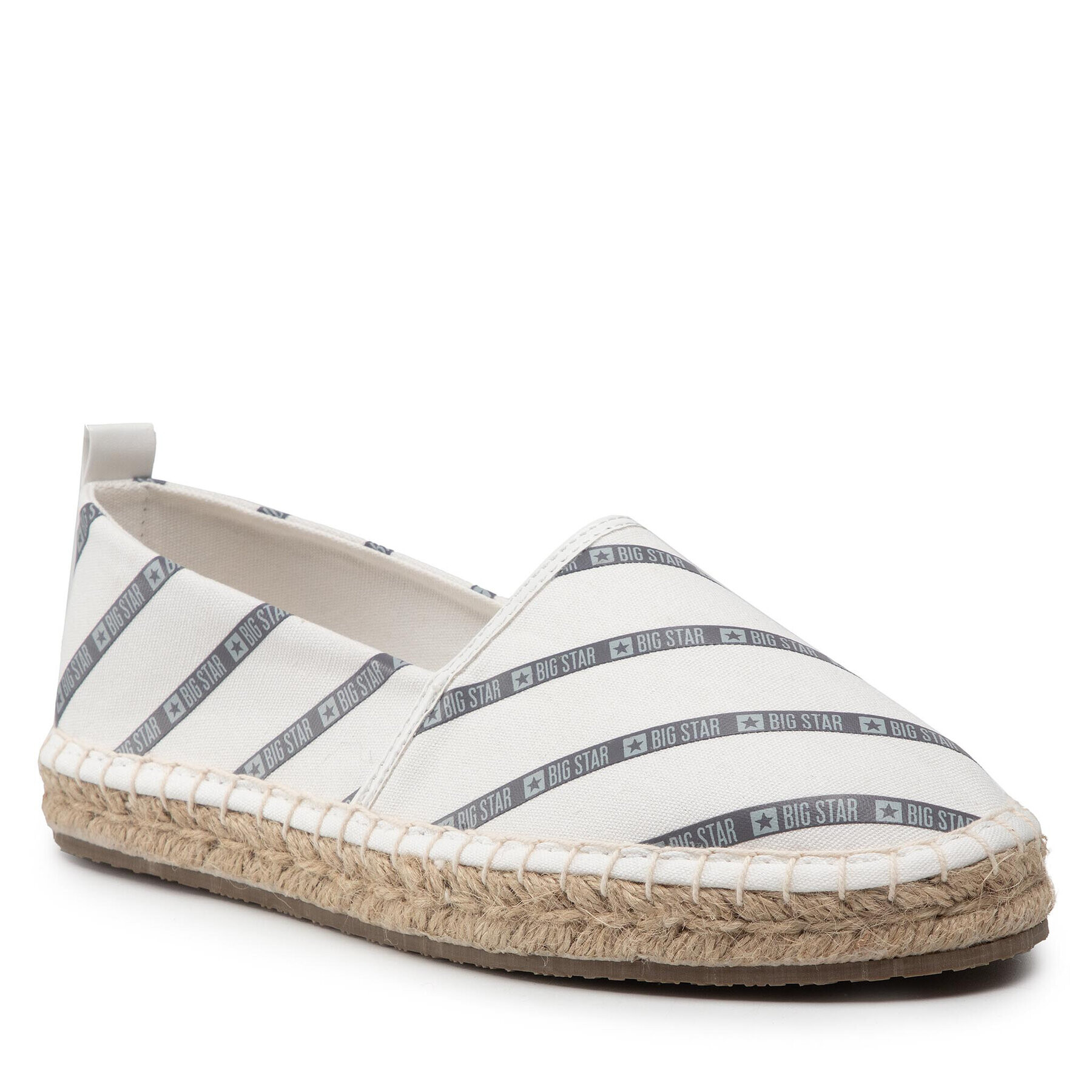 Big Star Shoes Espadrile JJ274959 Bela - Pepit.si