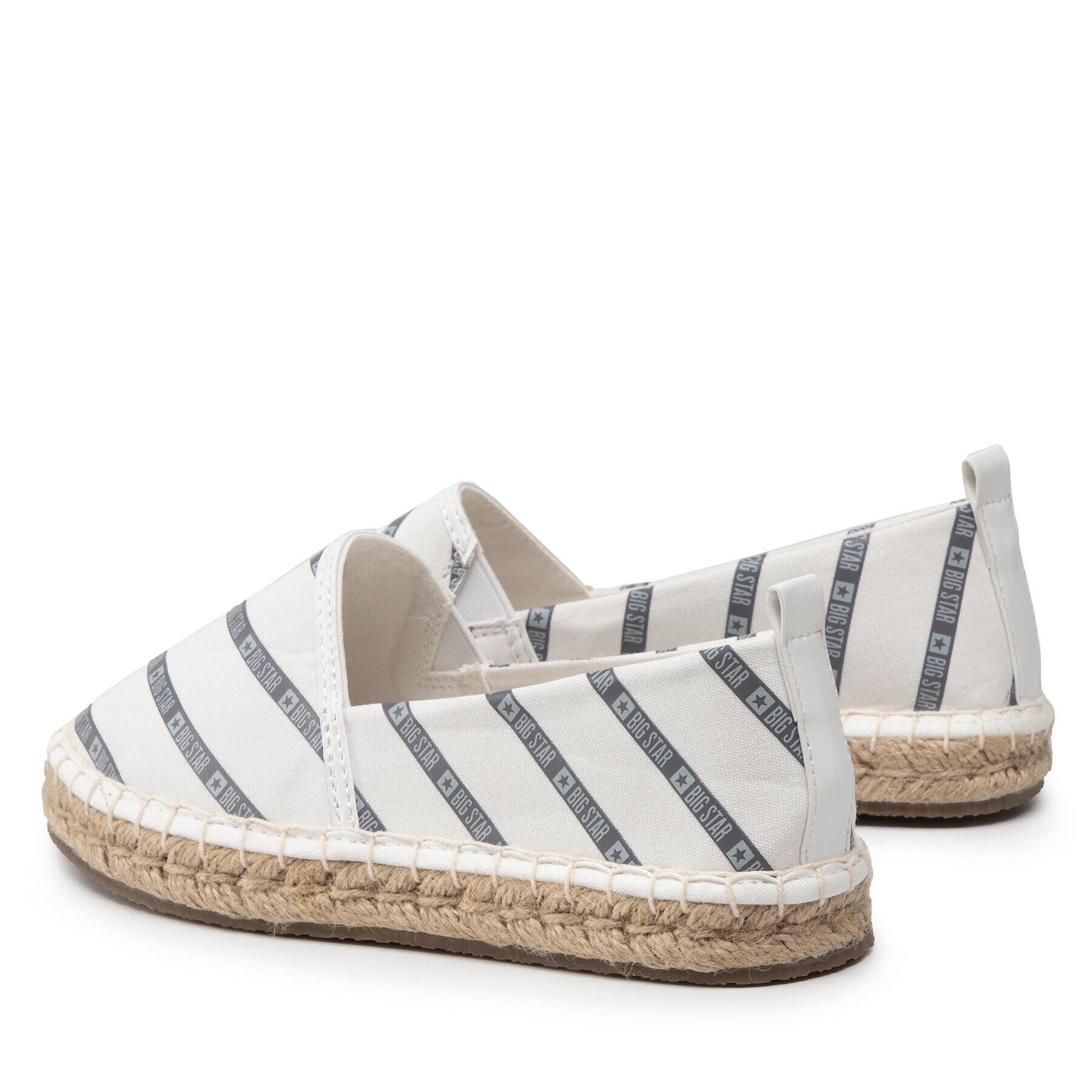 Big Star Shoes Espadrile JJ274959 Bela - Pepit.si