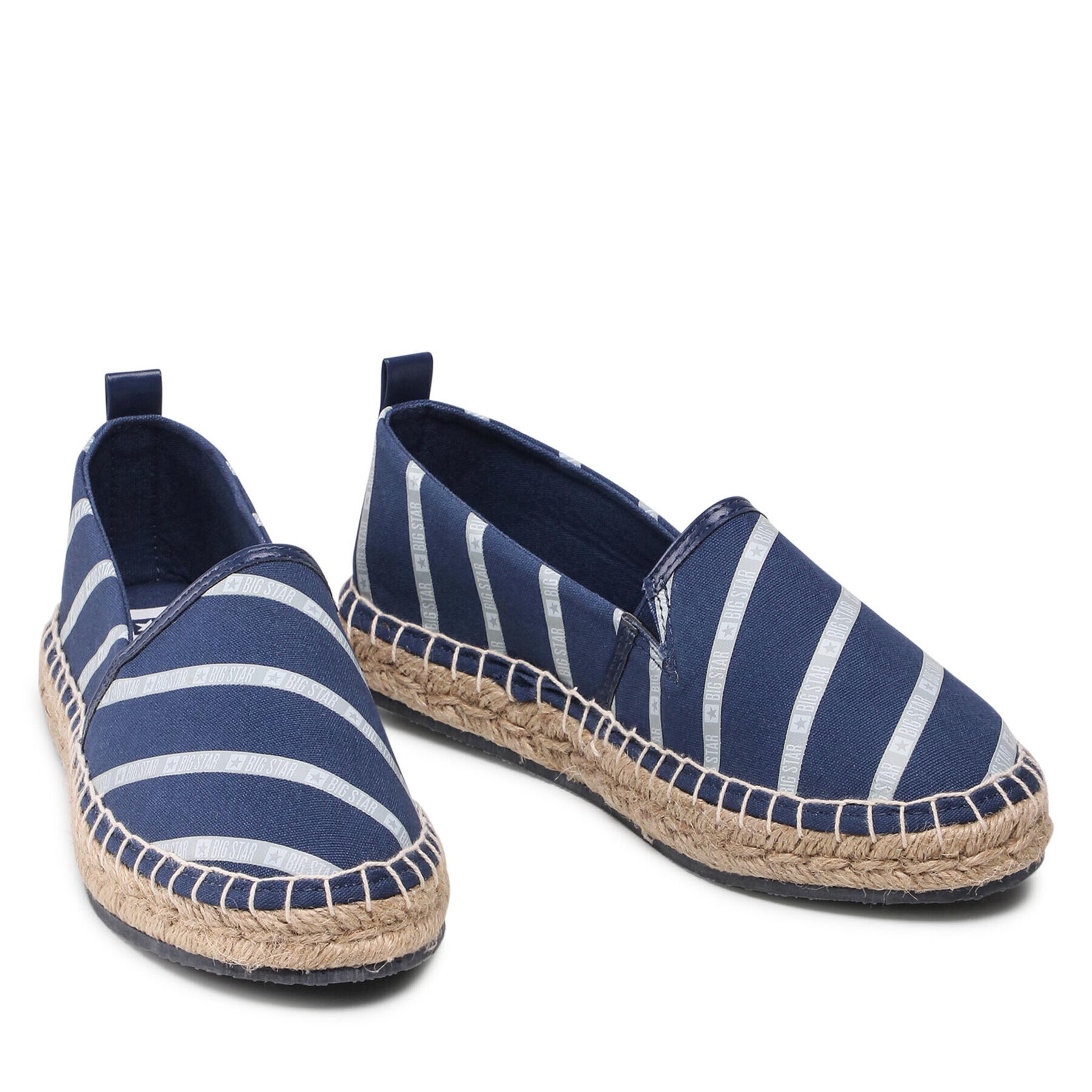 Big Star Shoes Espadrile JJ274960 Mornarsko modra - Pepit.si