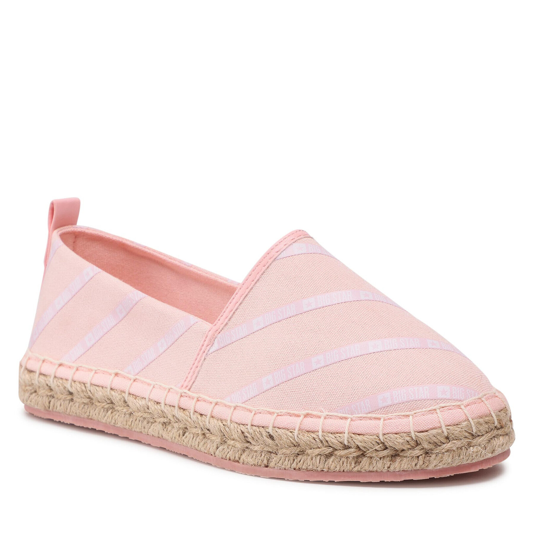 Big Star Shoes Espadrile JJ274962 Roza - Pepit.si