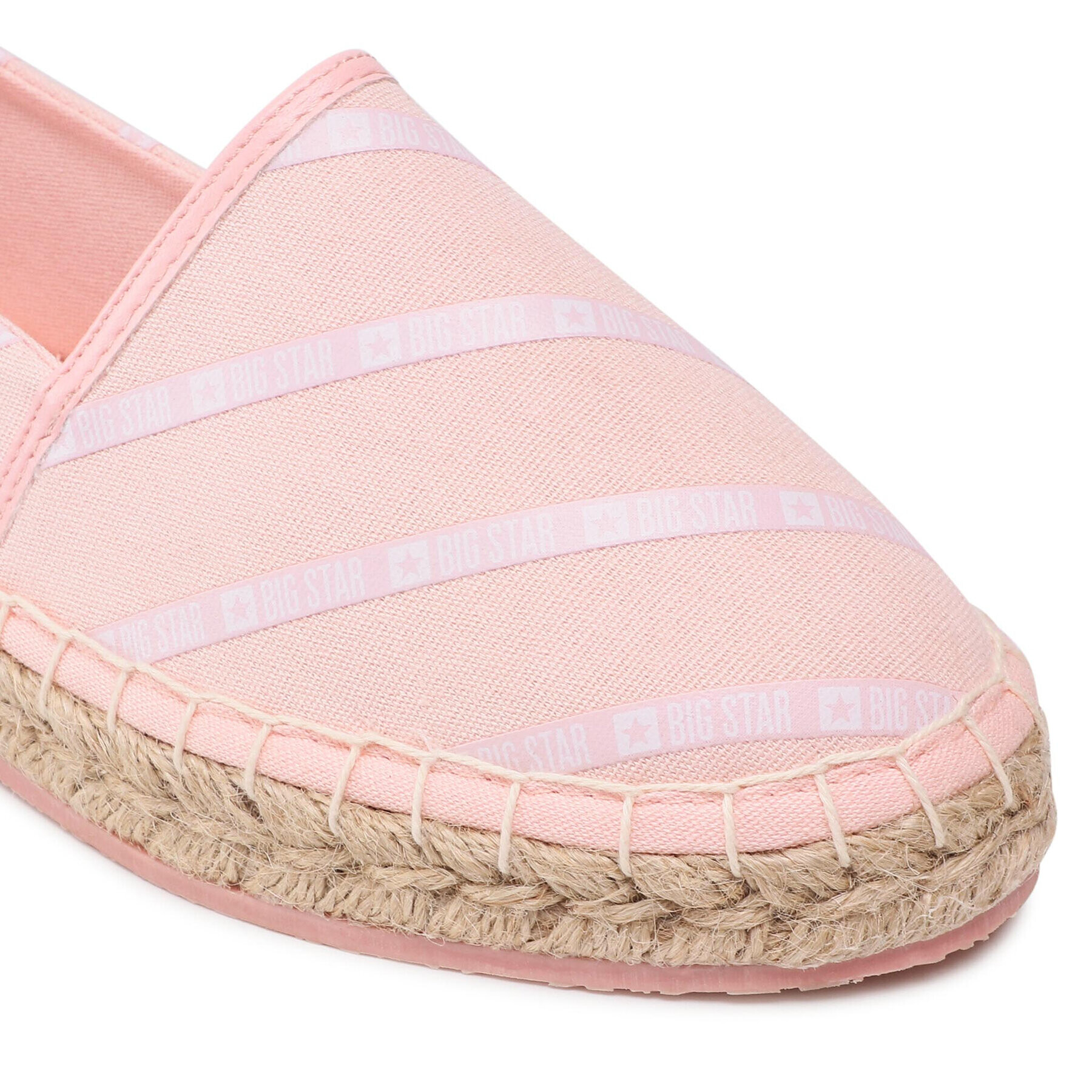 Big Star Shoes Espadrile JJ274962 Roza - Pepit.si