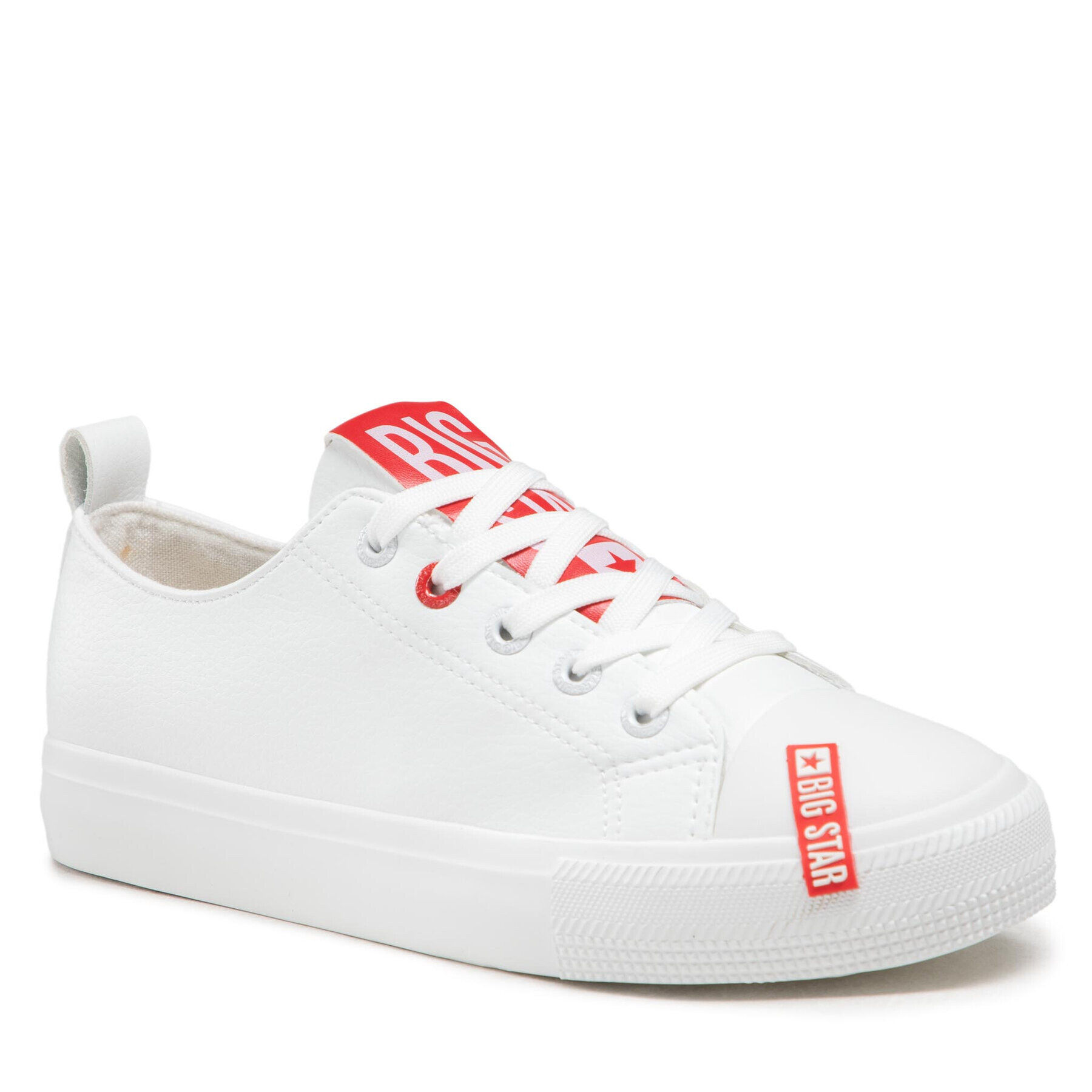 Big Star Shoes BIG STAR Modne superge EE274302 Bela - Pepit.si