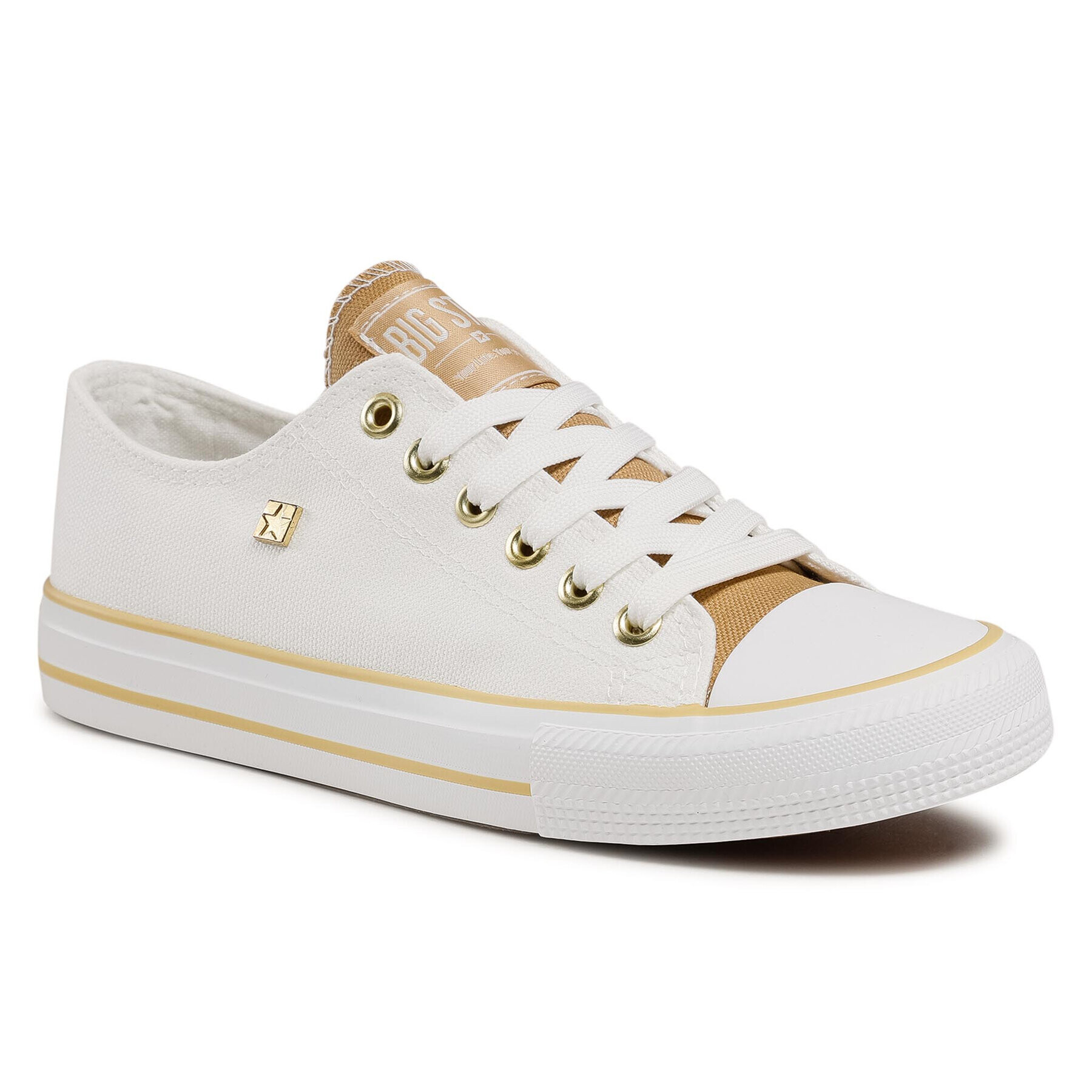 Big Star Shoes BIG STAR Modne superge HH274458 Bela - Pepit.si