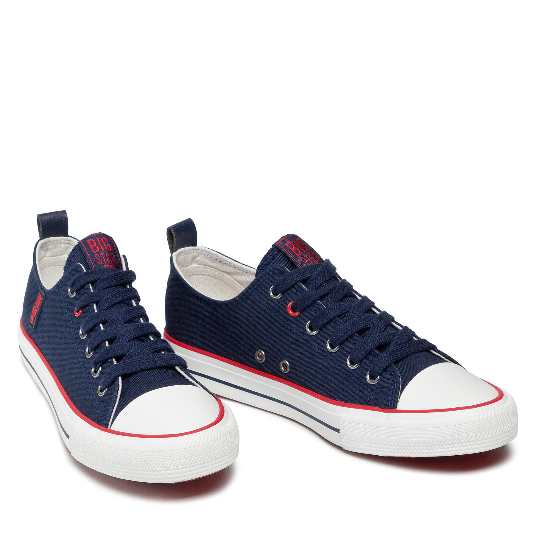 Big Star Shoes Modne superge JJ174060 Mornarsko modra - Pepit.si