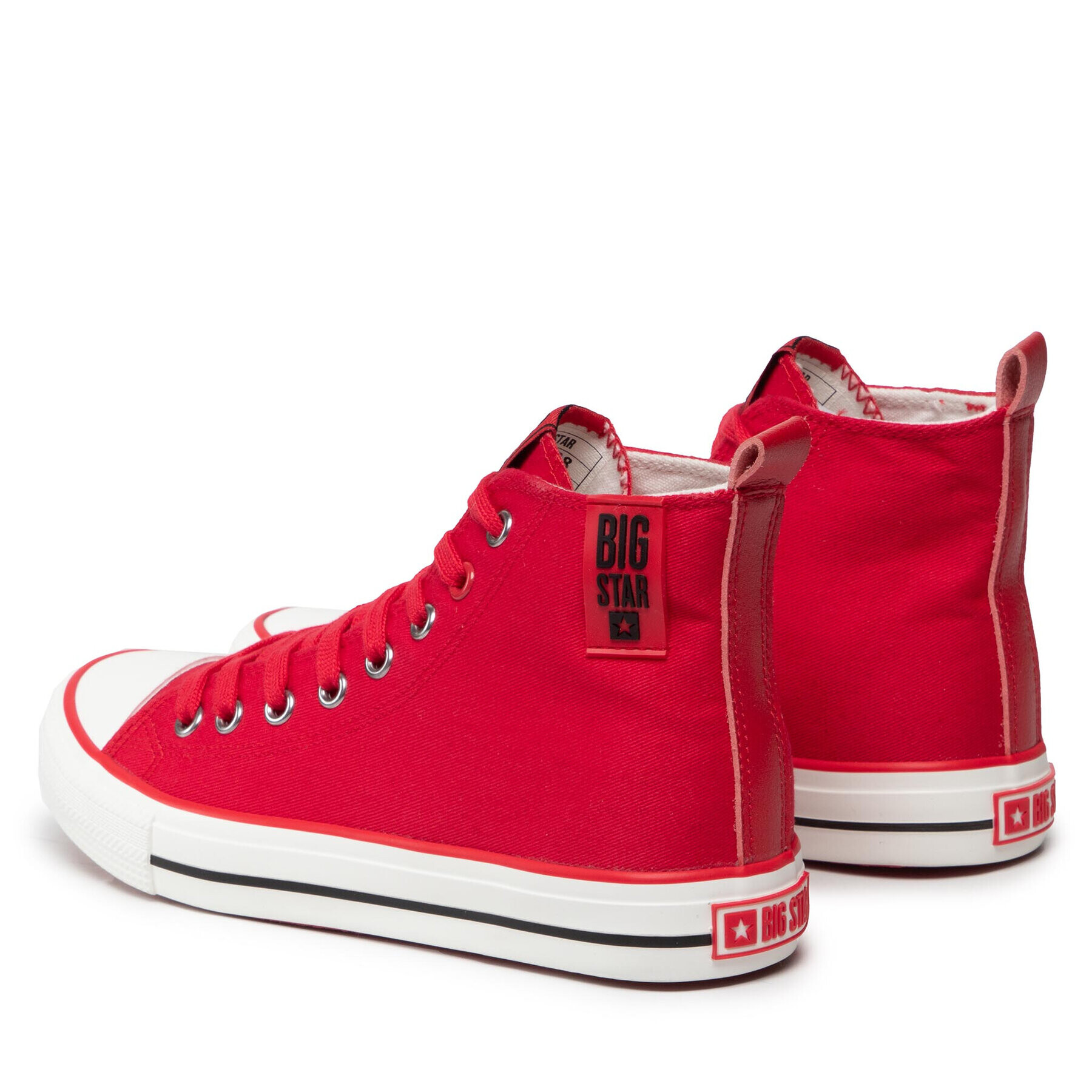 Big Star Shoes Modne superge JJ274128 Rdeča - Pepit.si