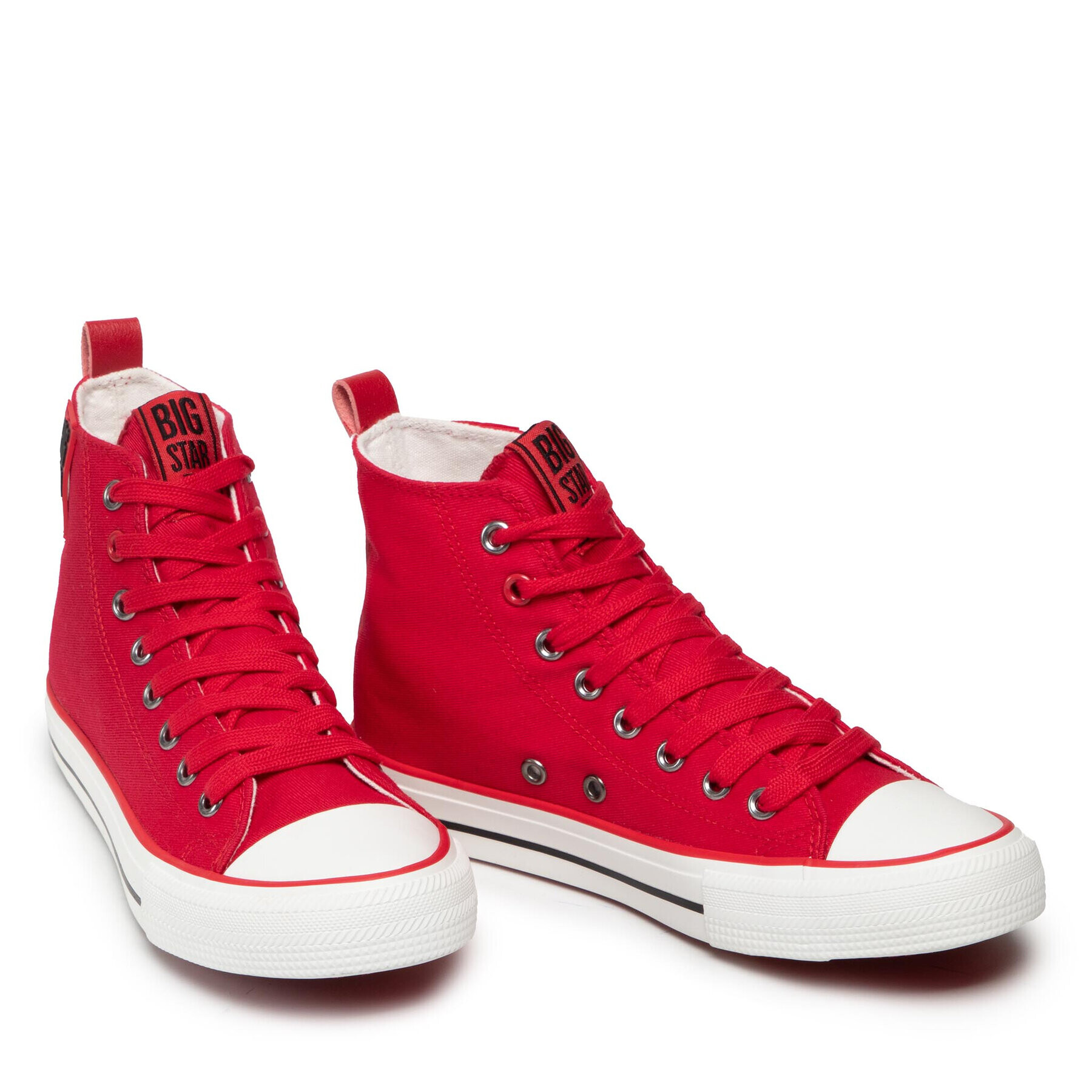 Big Star Shoes Modne superge JJ274128 Rdeča - Pepit.si