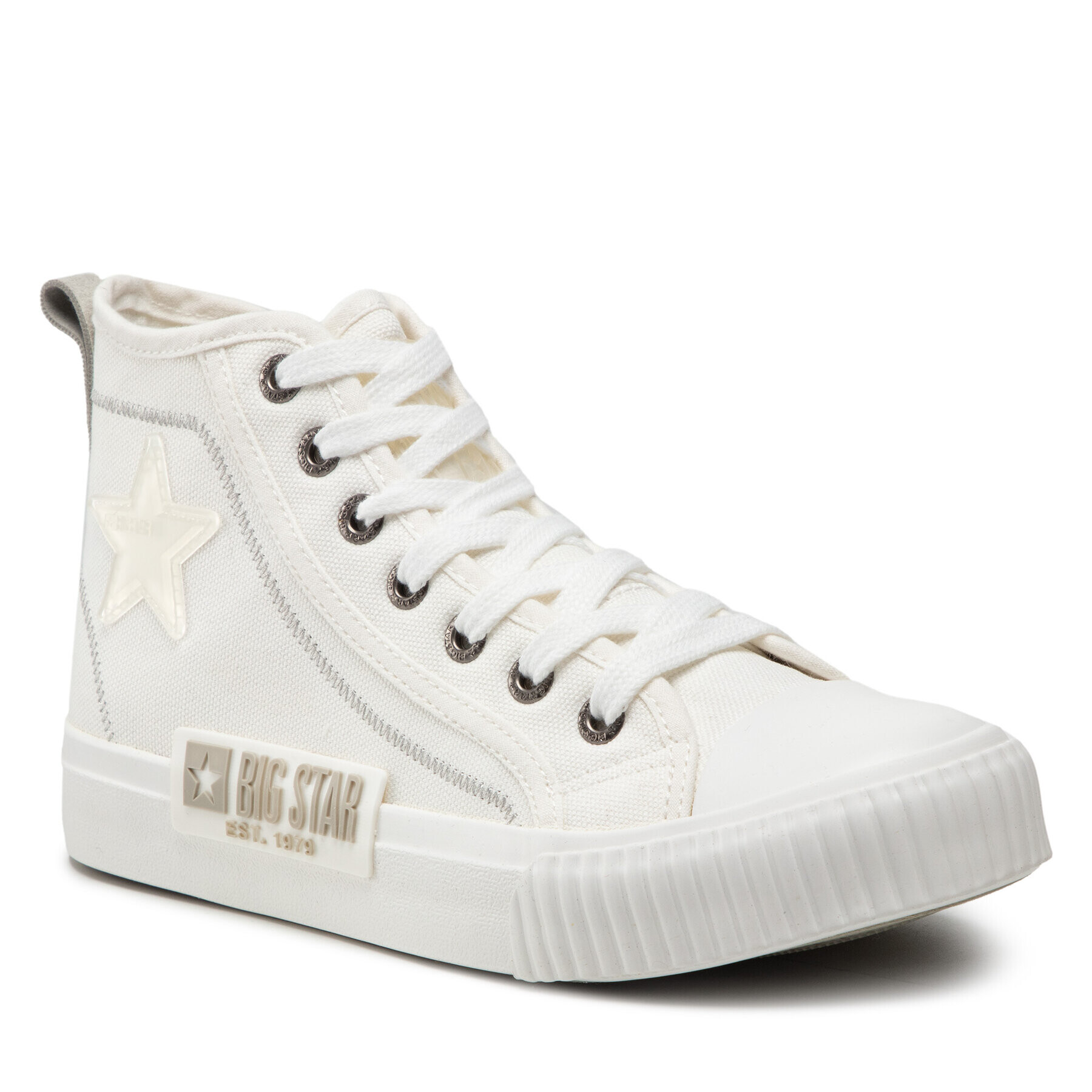 Big Star Shoes BIG STAR Modne superge JJ274379 Bela - Pepit.si