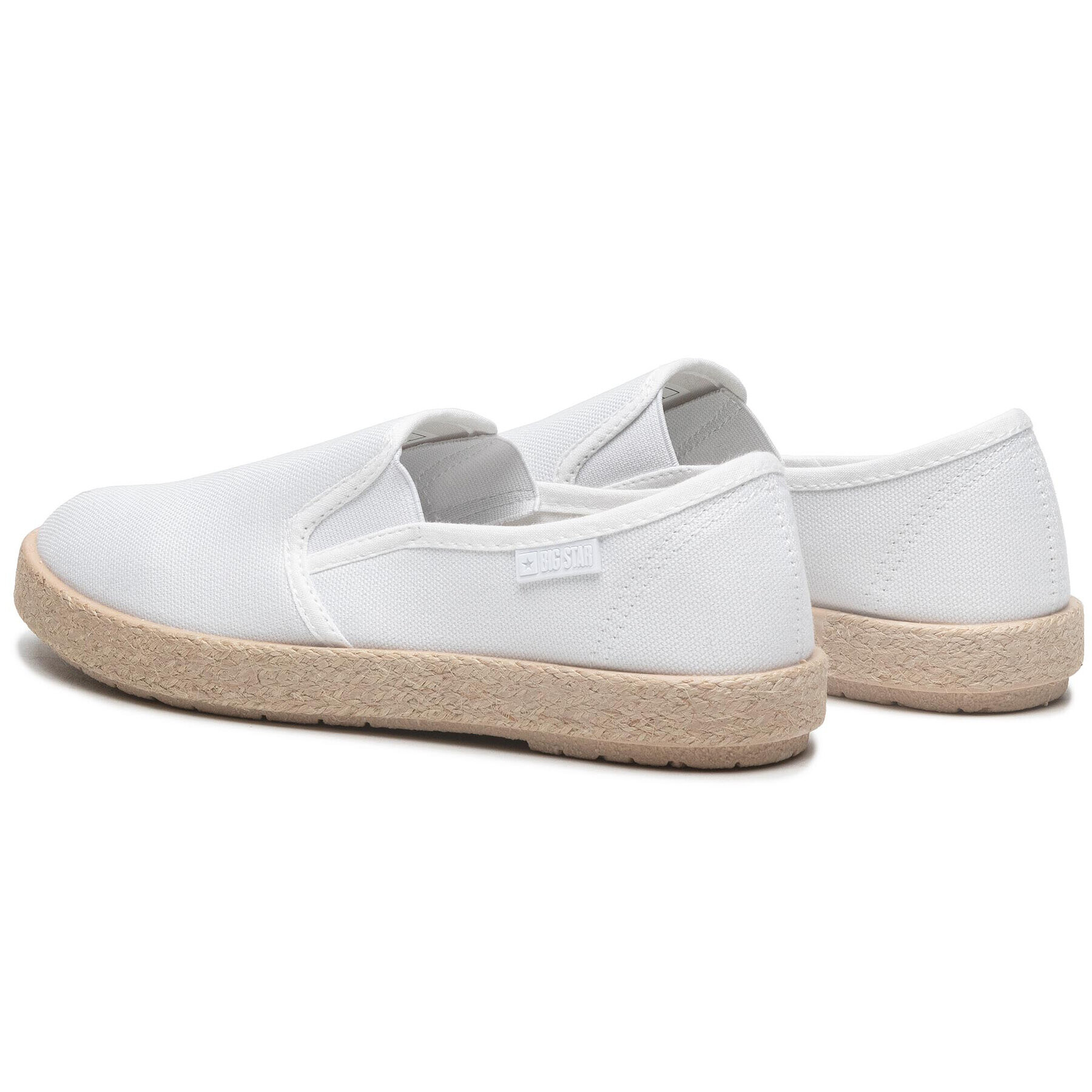 Big Star Shoes Espadrile DD274015 Bela - Pepit.si