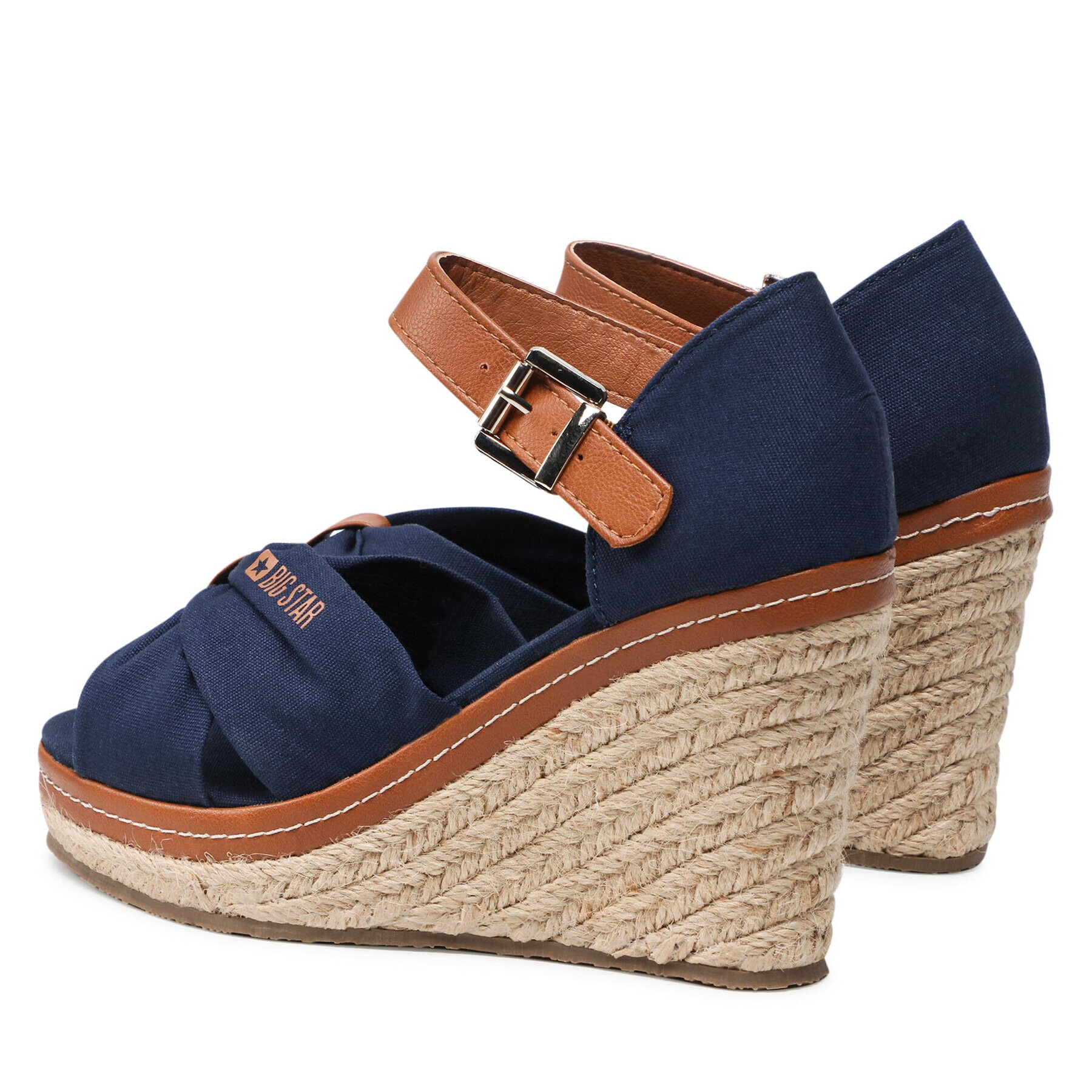 Big Star Shoes Espadrile JJ274938 Mornarsko modra - Pepit.si