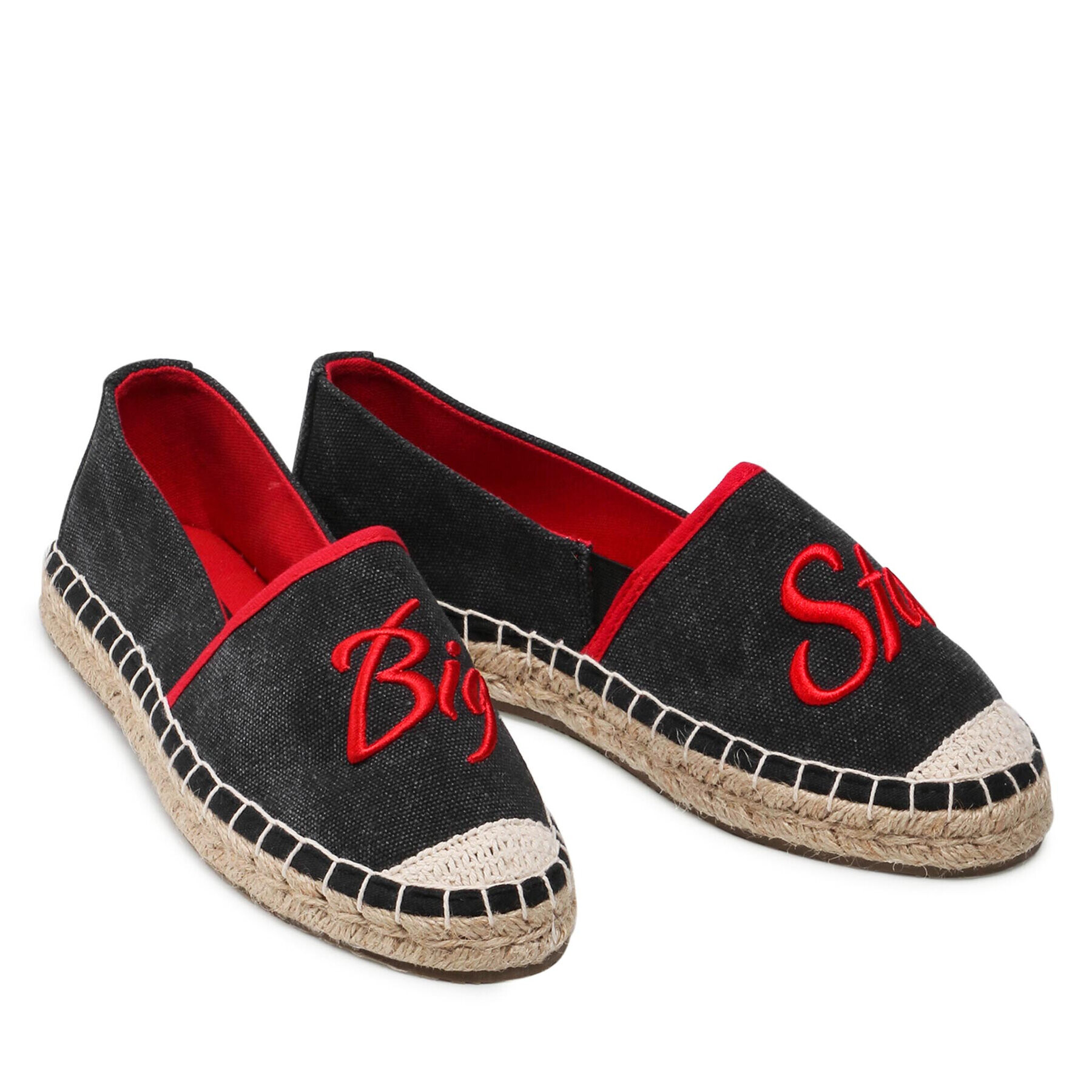 Big Star Shoes Espadrile JJ274972 Črna - Pepit.si