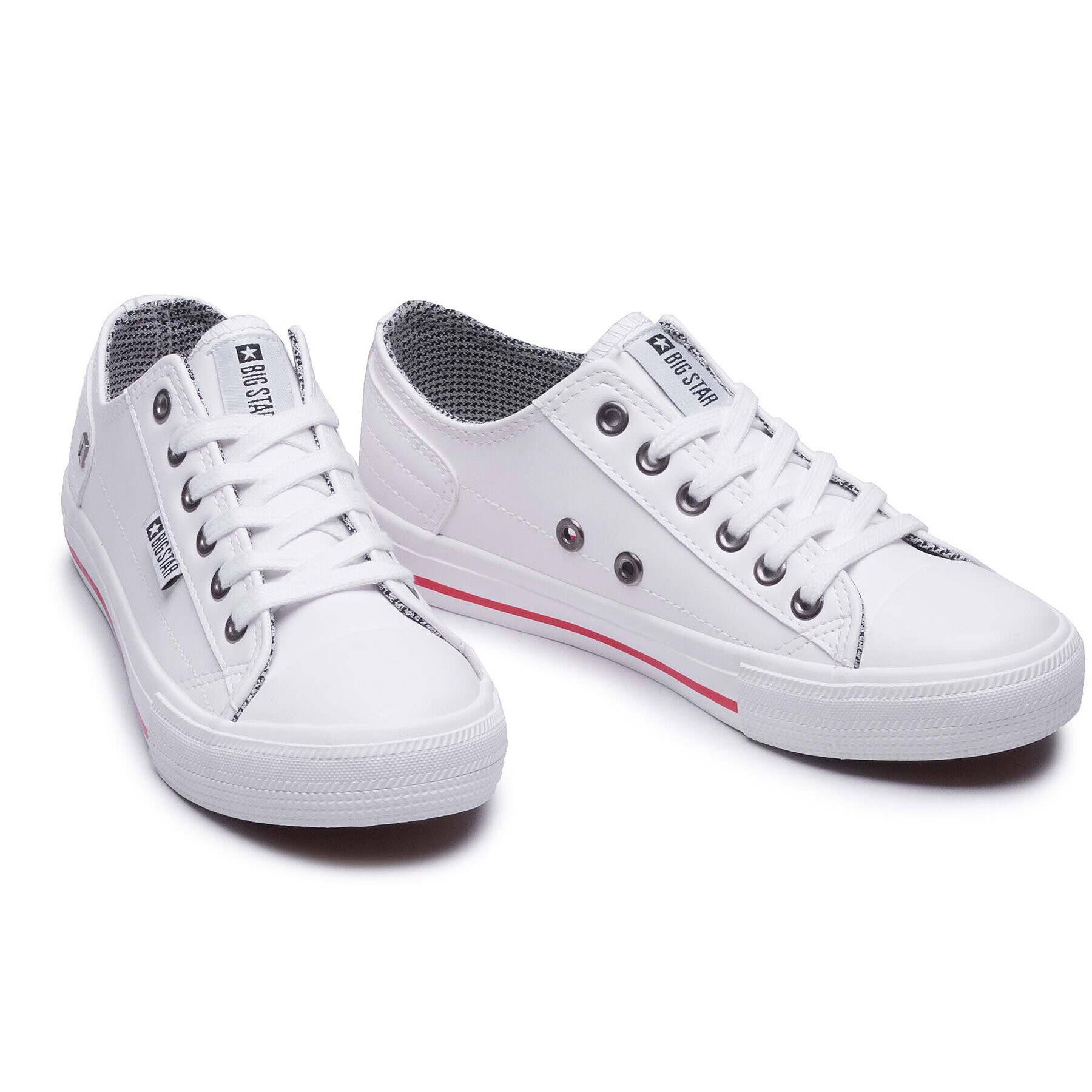 Big Star Shoes Modne superge HH274269 Bela - Pepit.si