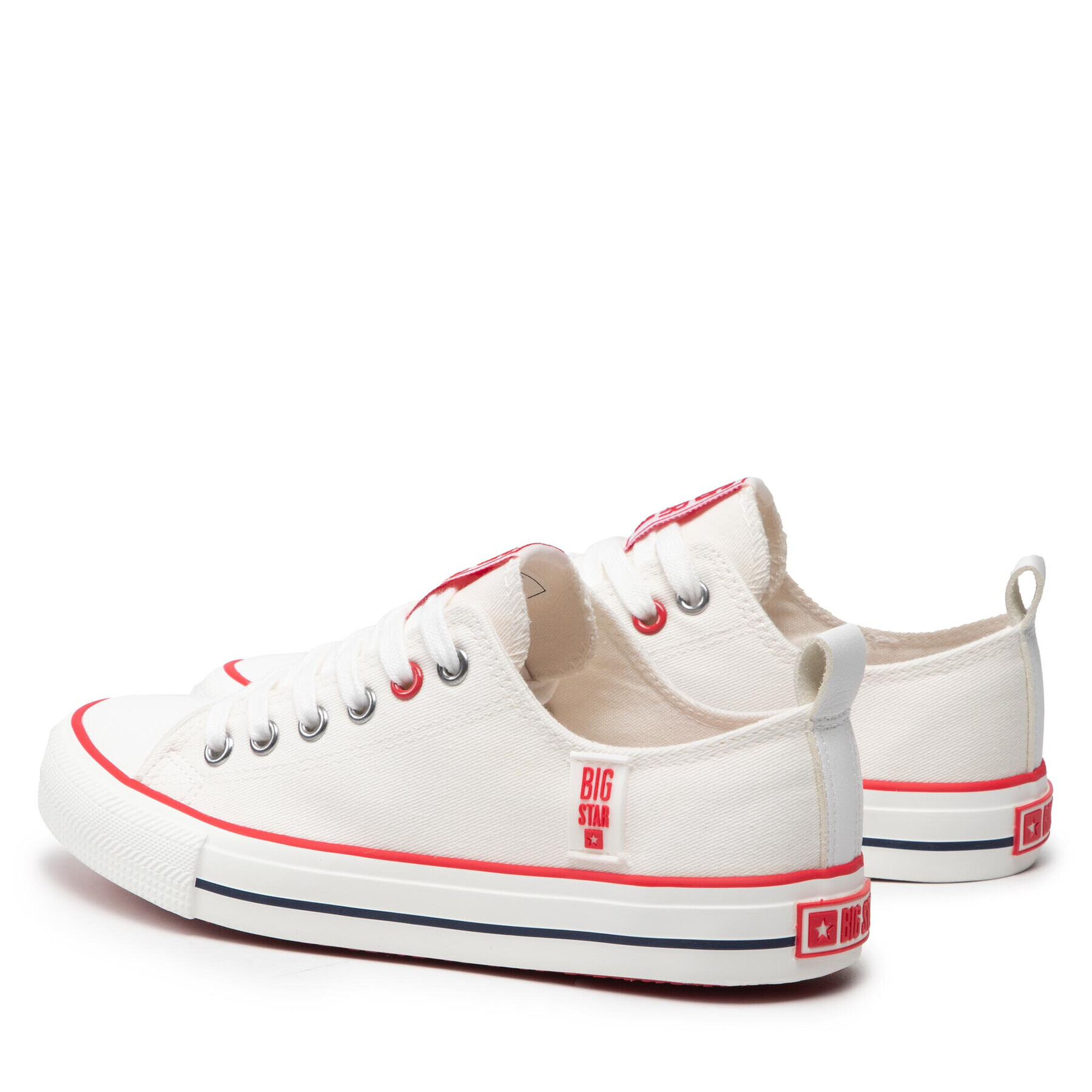 Big Star Shoes Modne superge JJ274123 Bela - Pepit.si