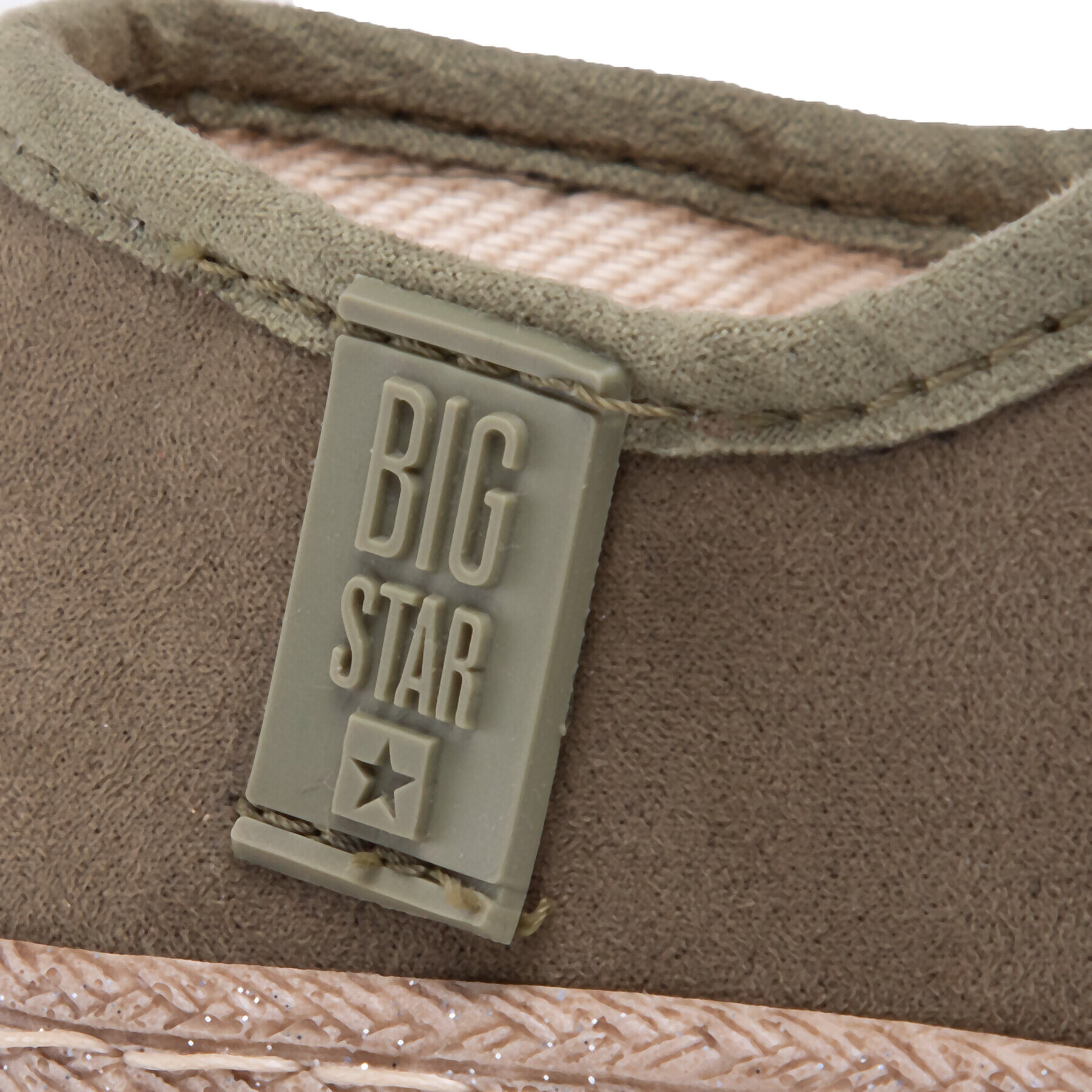 Big Star Shoes Nizki čevlji KK276007 Khaki - Pepit.si