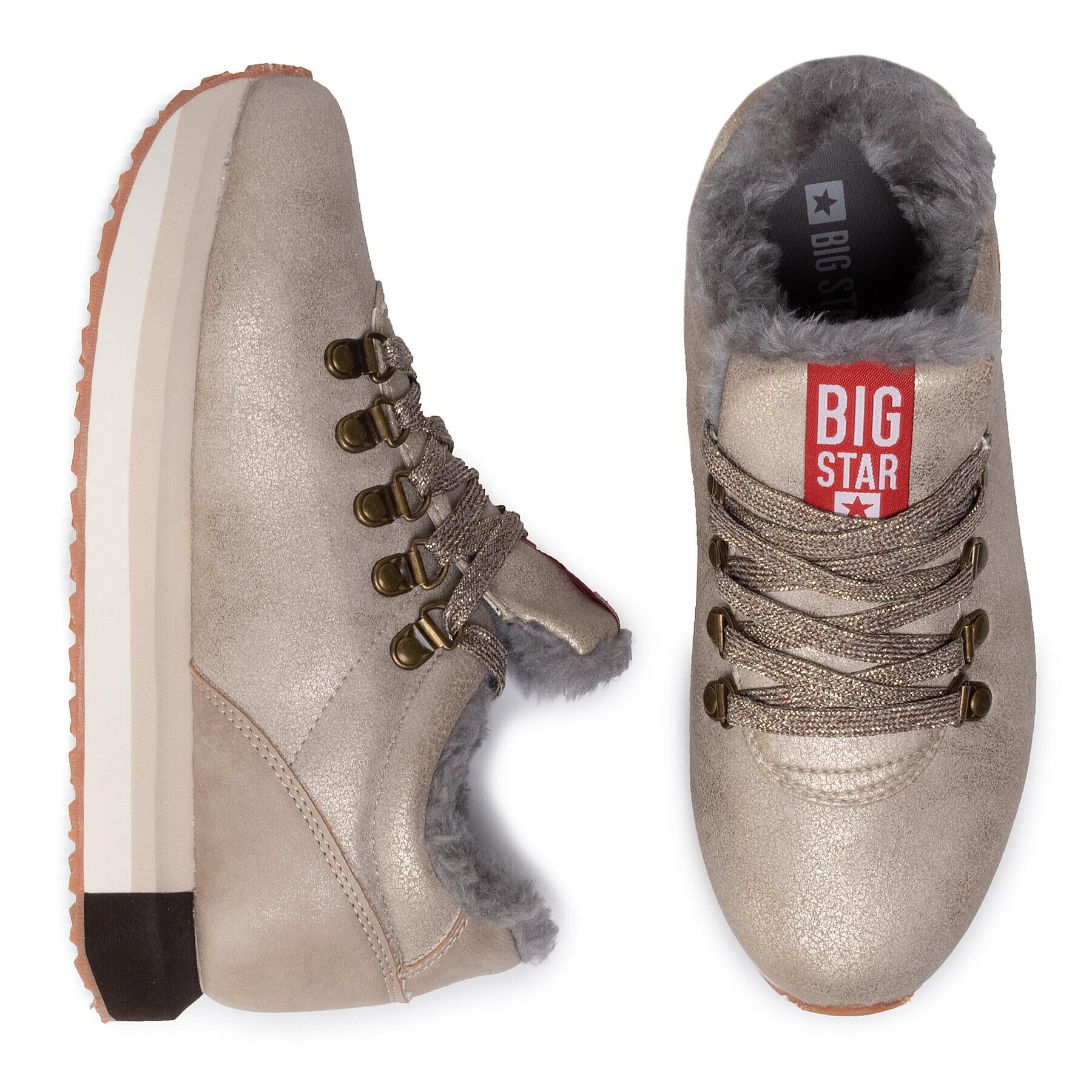 Big Star Shoes Superge EE274732 Bež - Pepit.si