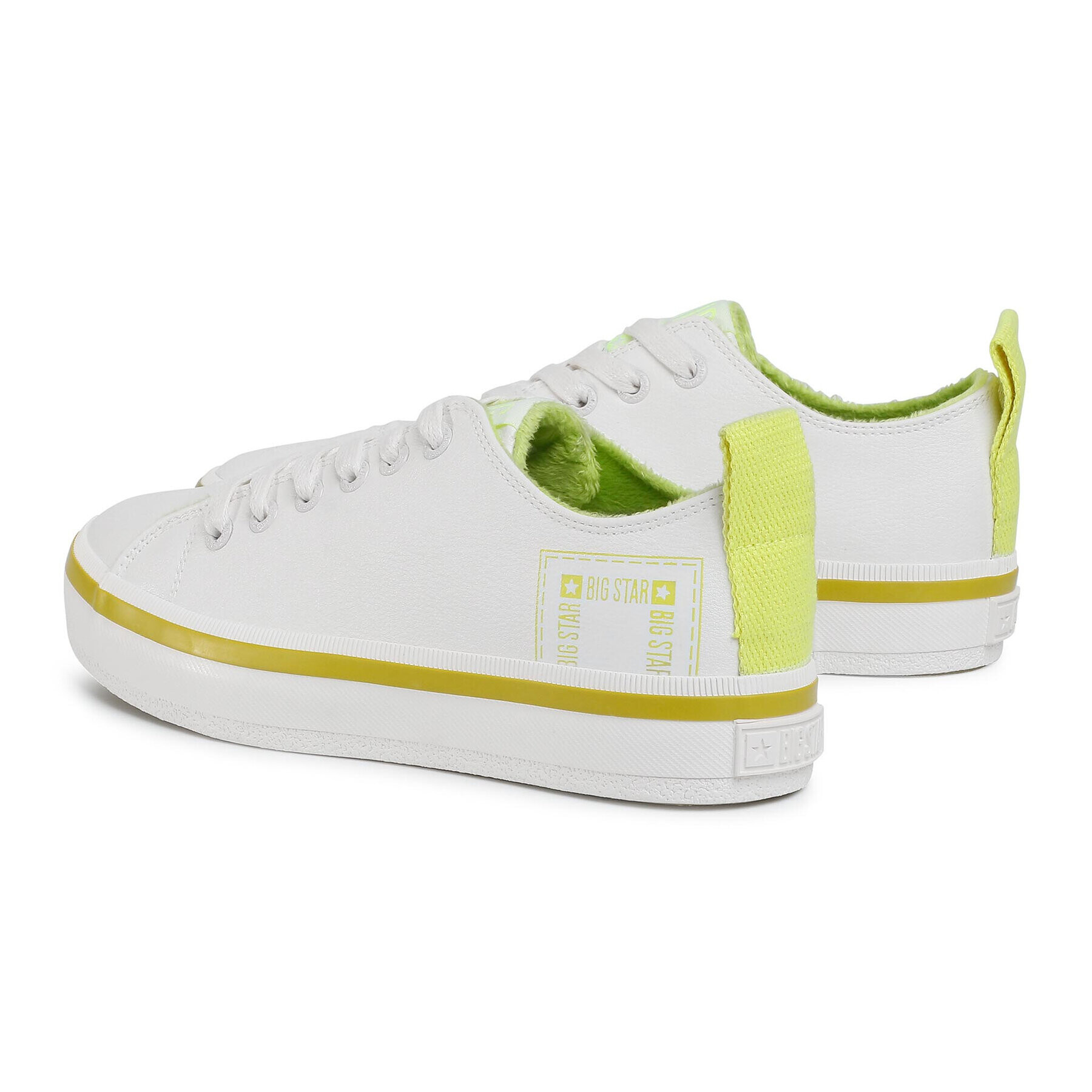 Big Star Shoes Tenis superge GG274085 Bela - Pepit.si