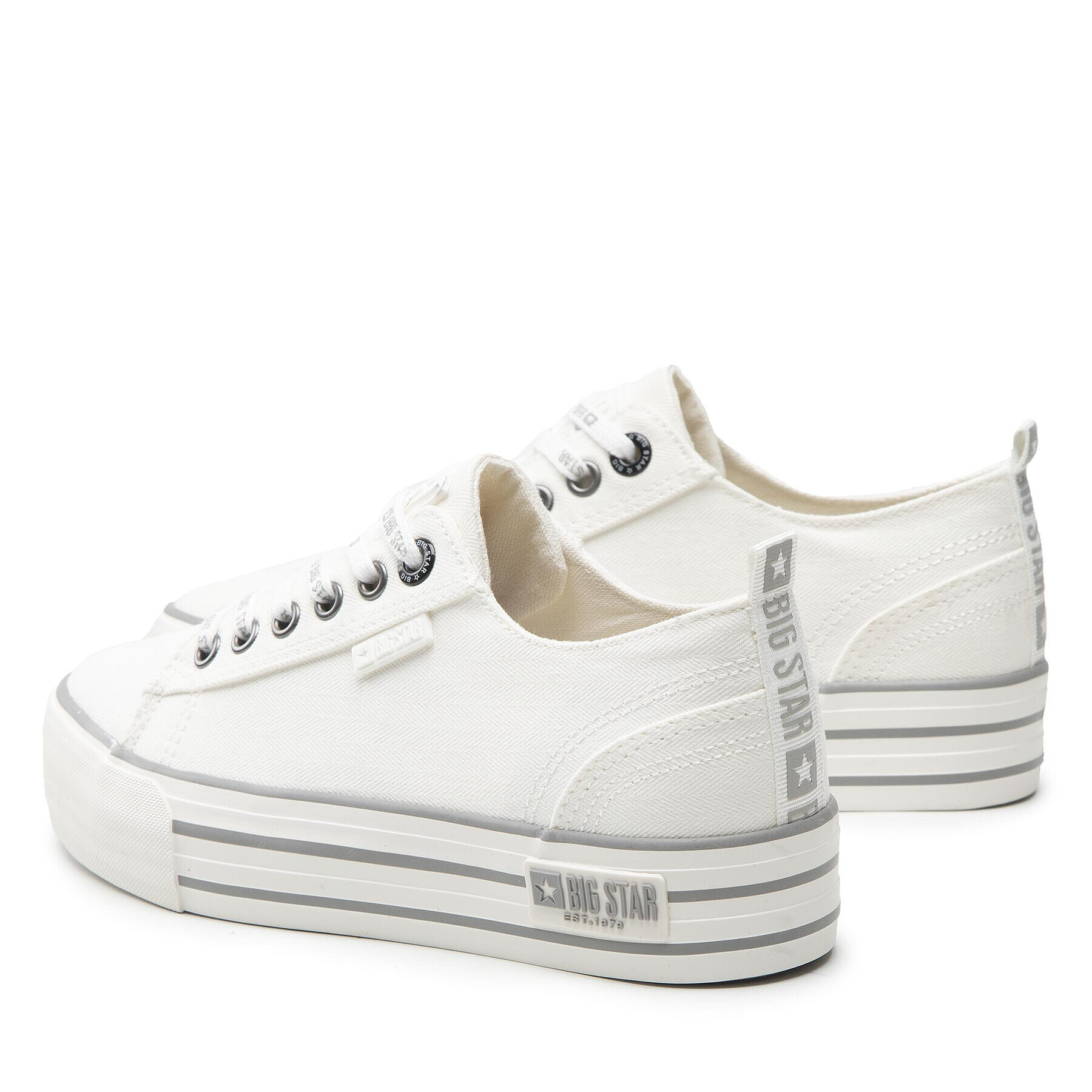 Big Star Shoes Tenis superge KK274012 Bela - Pepit.si