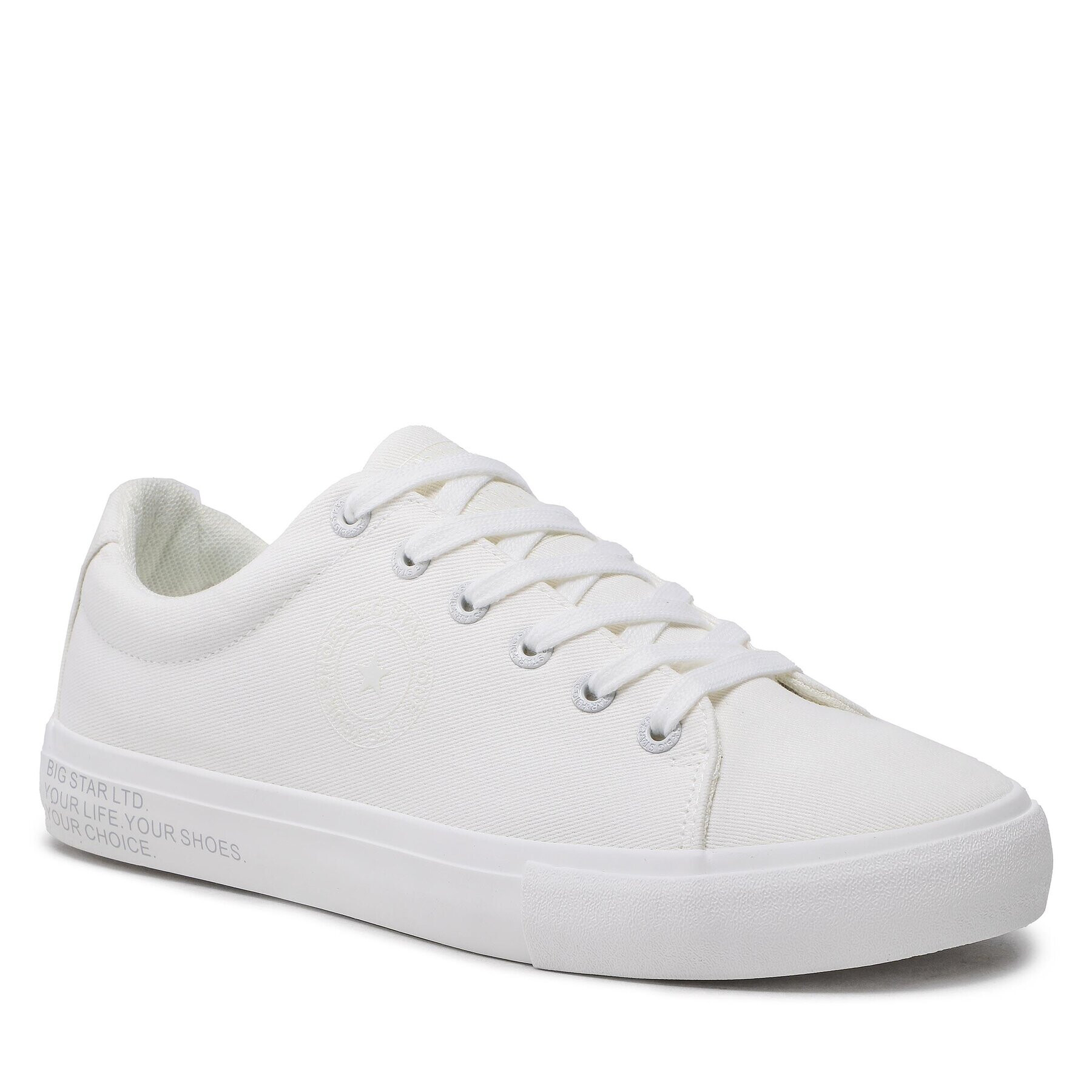 Big Star Shoes Tenis superge LL174075 Bela - Pepit.si