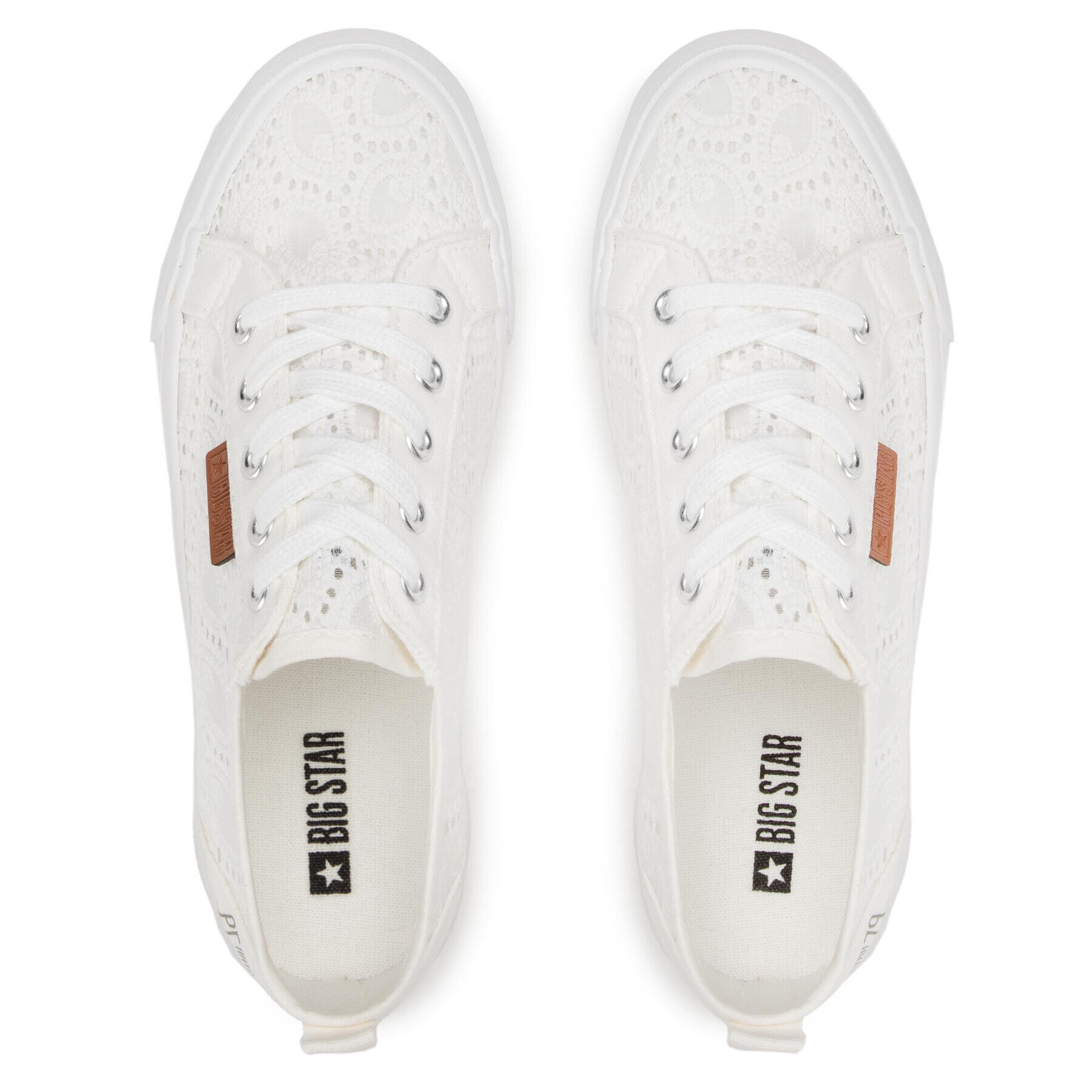 Big Star Shoes Tenis superge W274925 Bela - Pepit.si