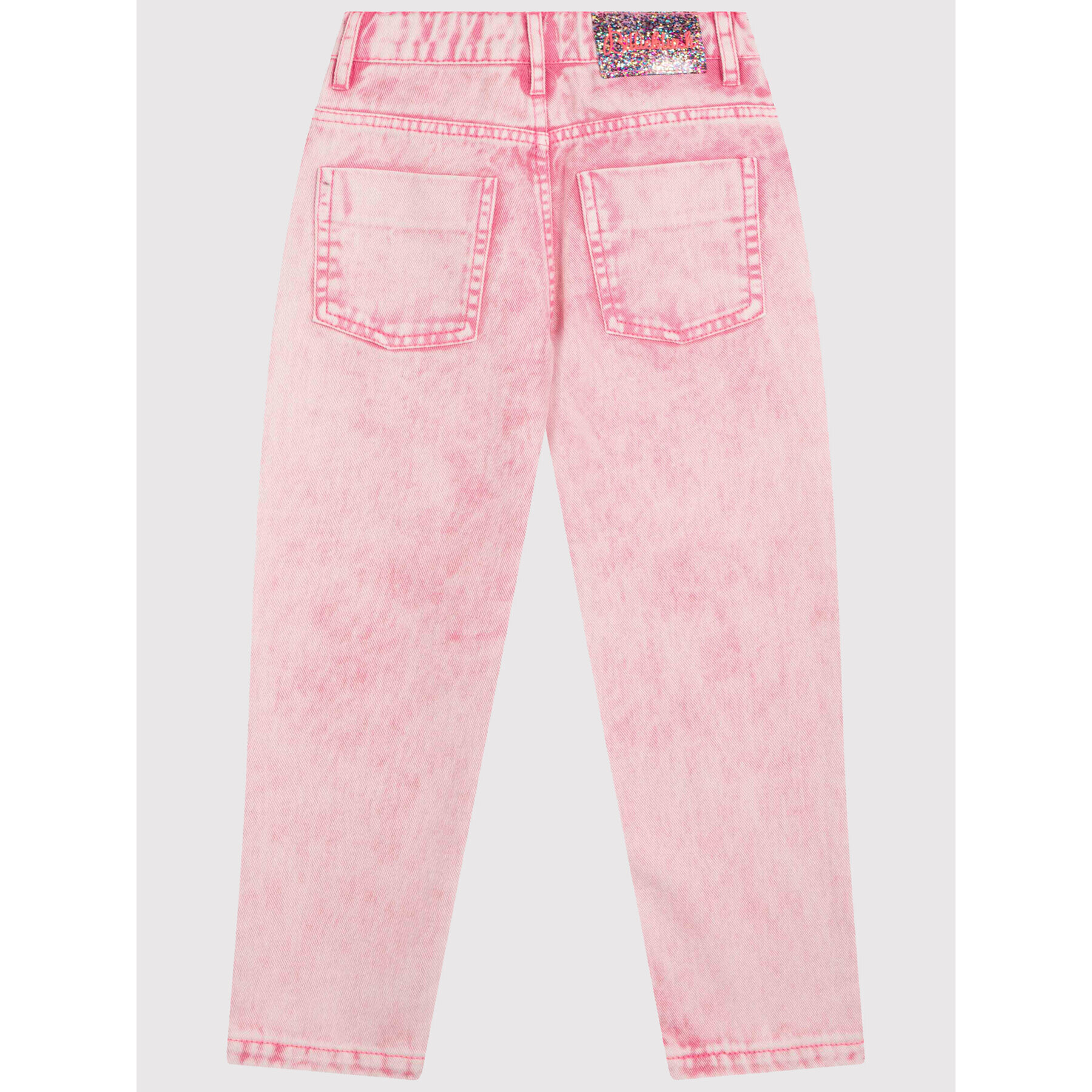 Billieblush Jeans hlače U14612 Roza Regular Fit - Pepit.si