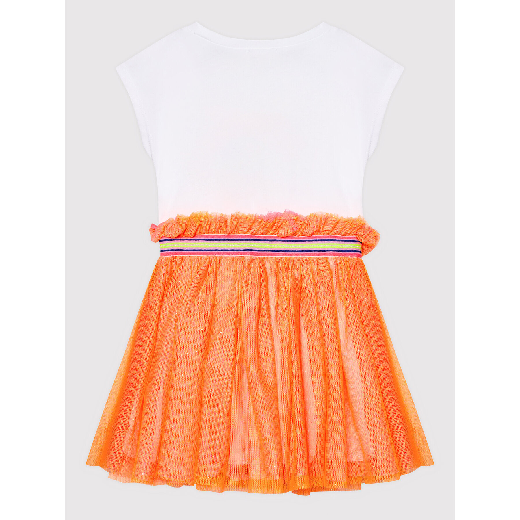 Billieblush Vsakodnevna obleka U12727 Oranžna Regular Fit - Pepit.si