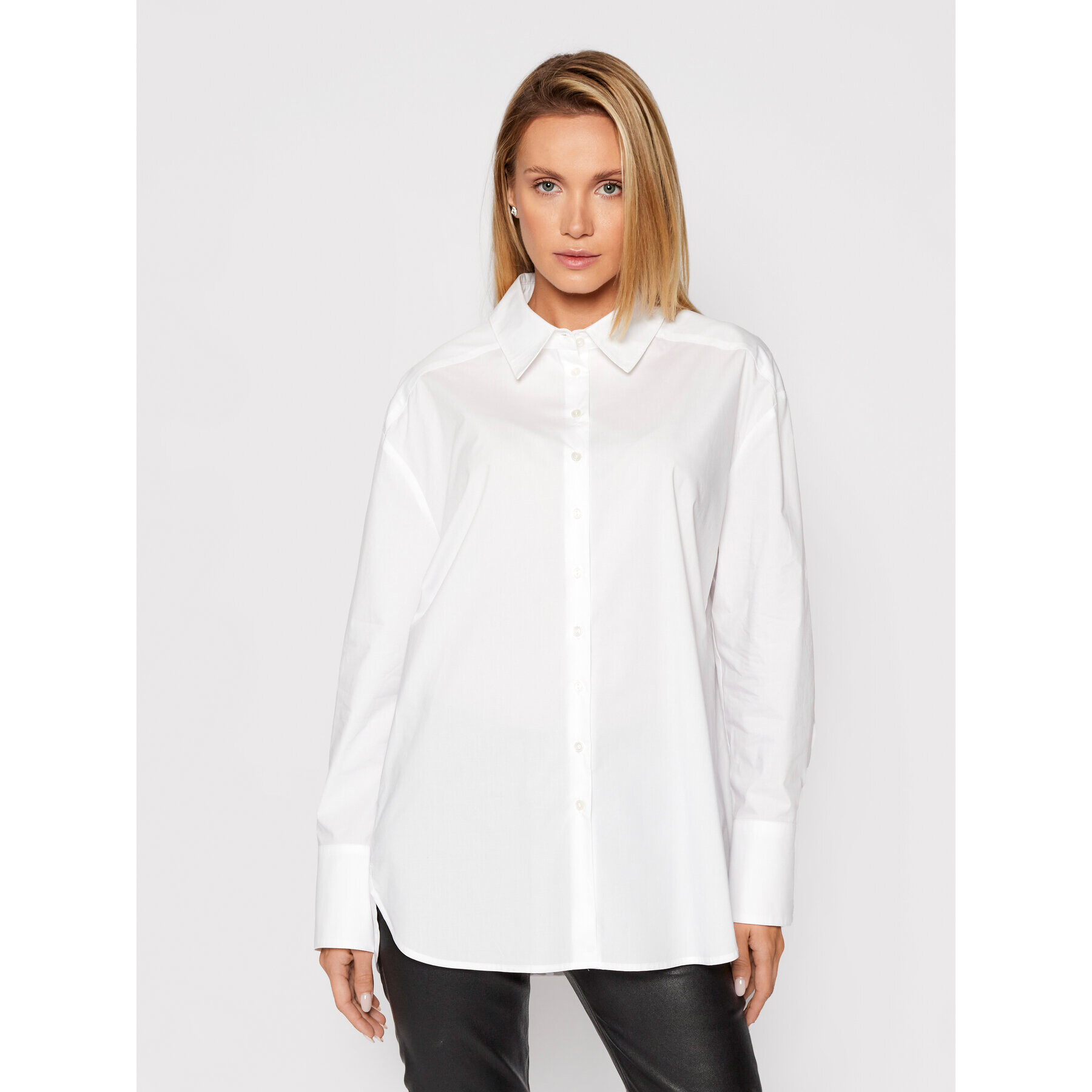 Birgitte Herskind Srajca Lauder 4132610 Bela Regular Fit - Pepit.si