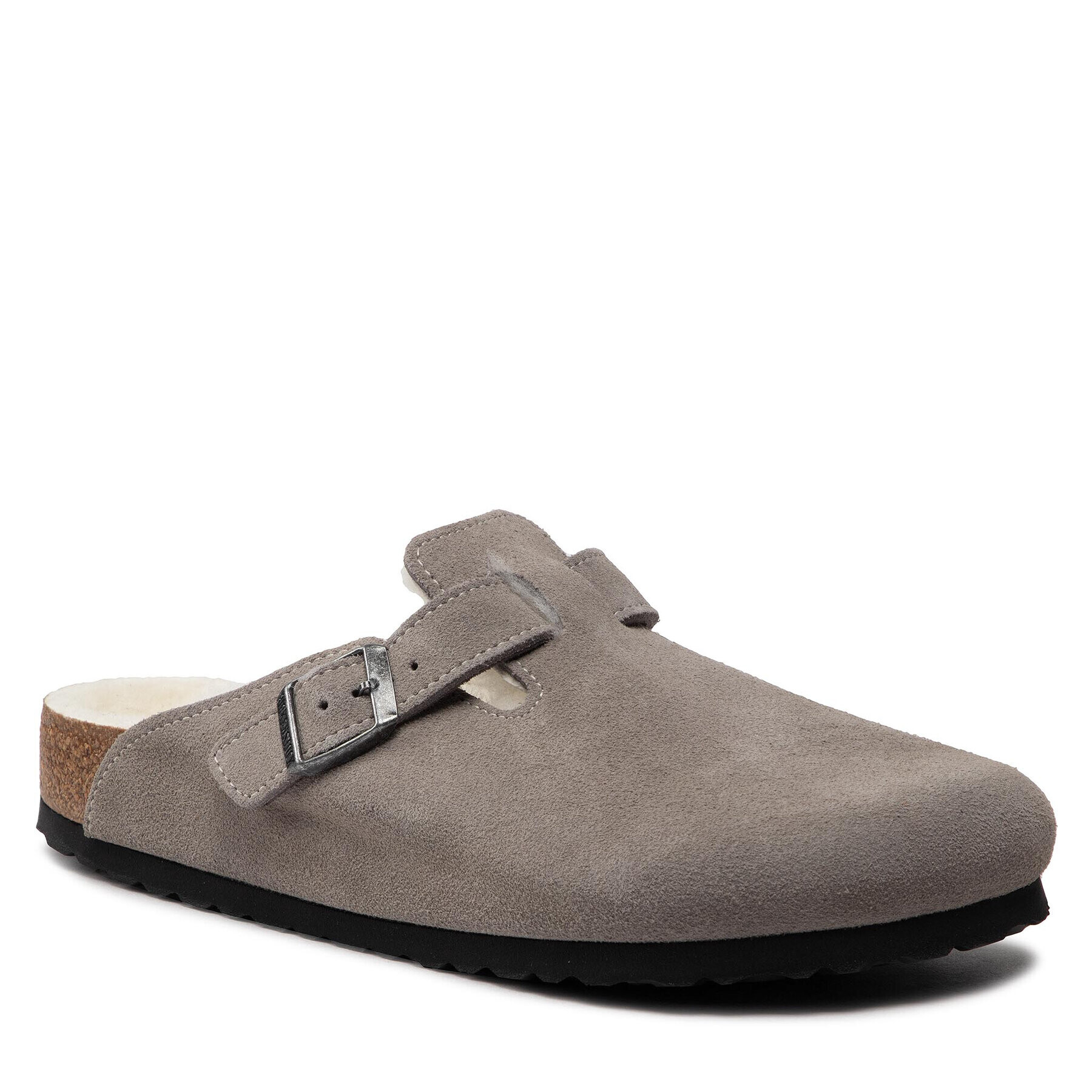 Birkenstock Copati Boston 1017650 Siva - Pepit.si