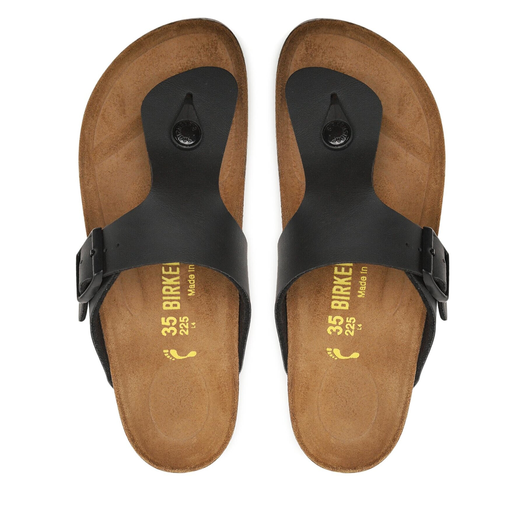 Birkenstock Japonke 0044793 Črna - Pepit.si