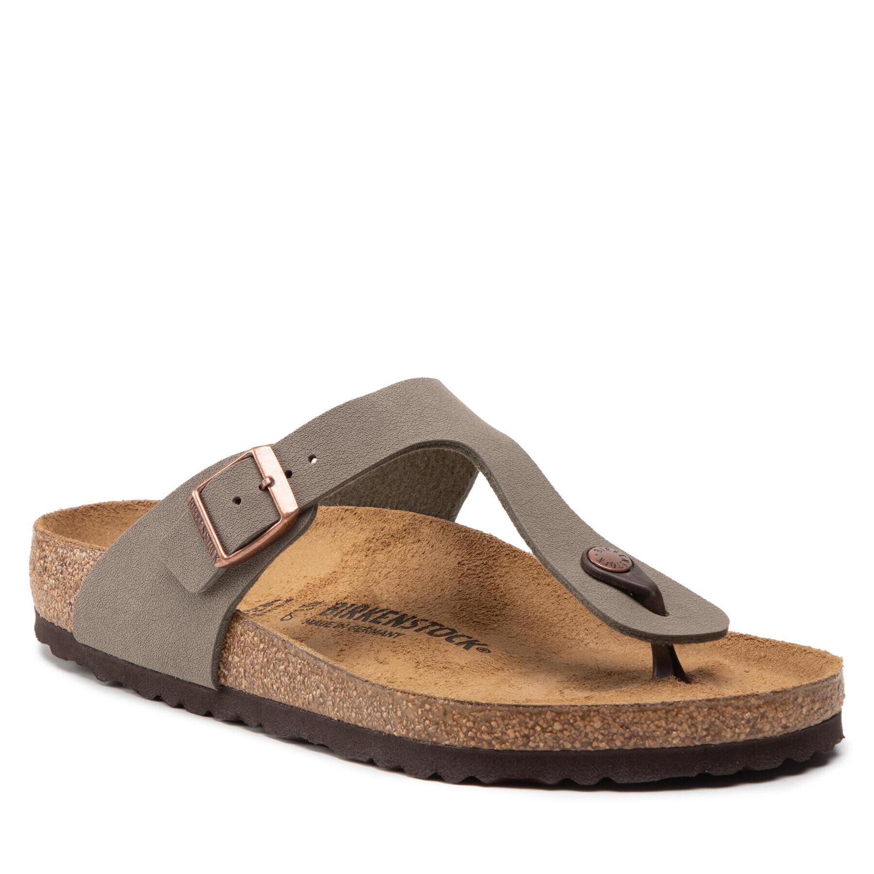 Birkenstock Japonke Gizeh 0043391 Siva - Pepit.si