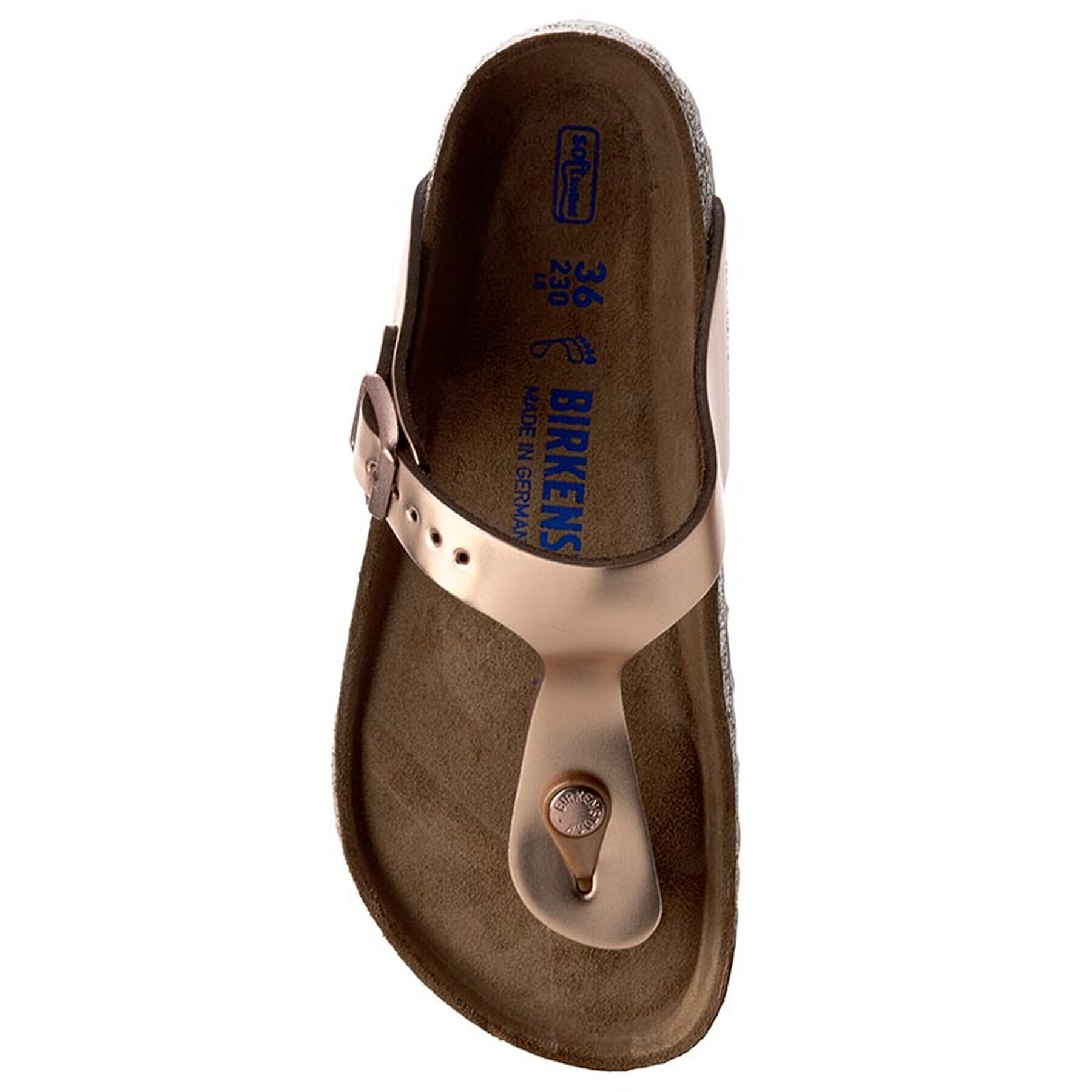 Birkenstock Japonke Gizeh 1005048 Zlata - Pepit.si