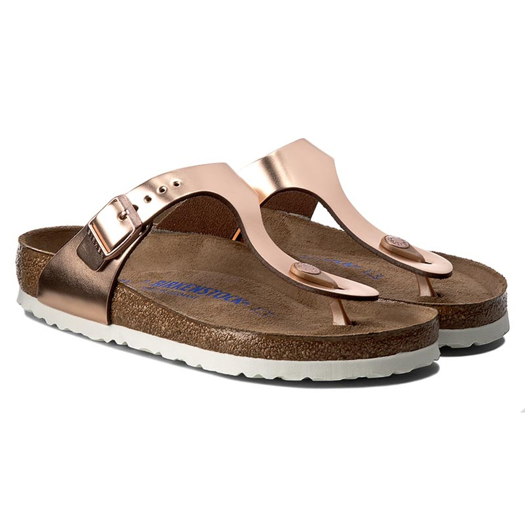 Birkenstock Japonke Gizeh 1005048 Zlata - Pepit.si