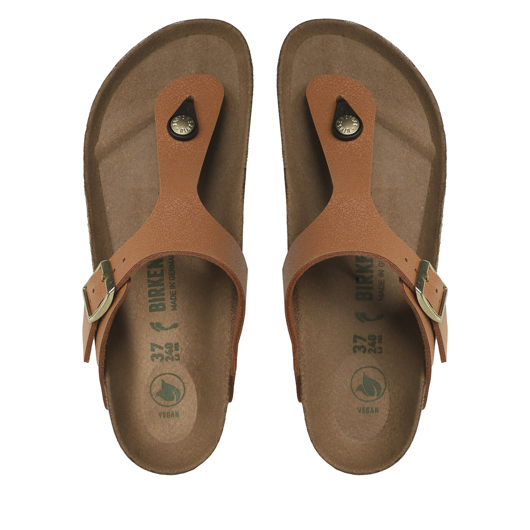 Birkenstock Japonke Gizeh 1025049 Rjava - Pepit.si