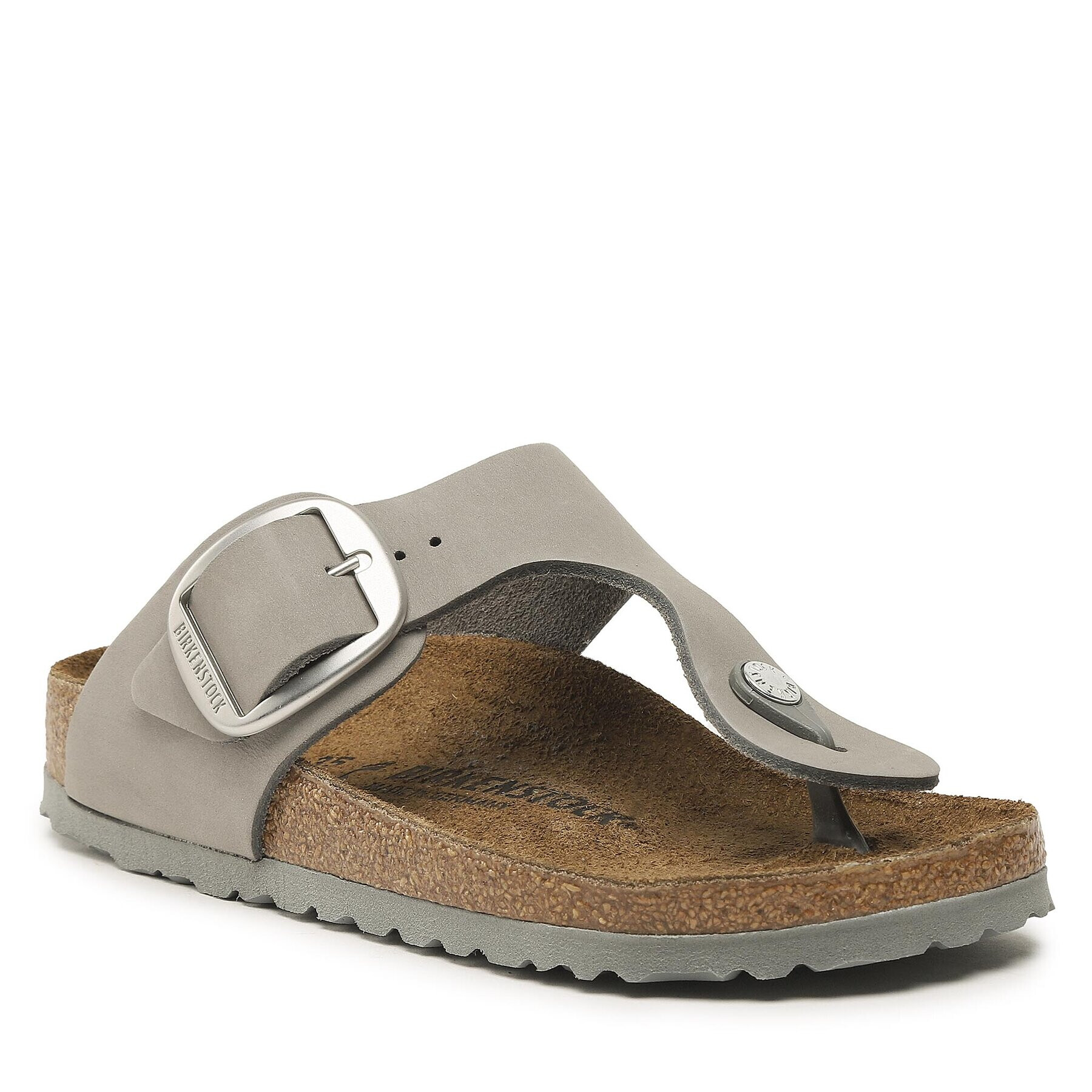 Birkenstock Japonke Gizeh Big Buckle 1022205 Siva - Pepit.si