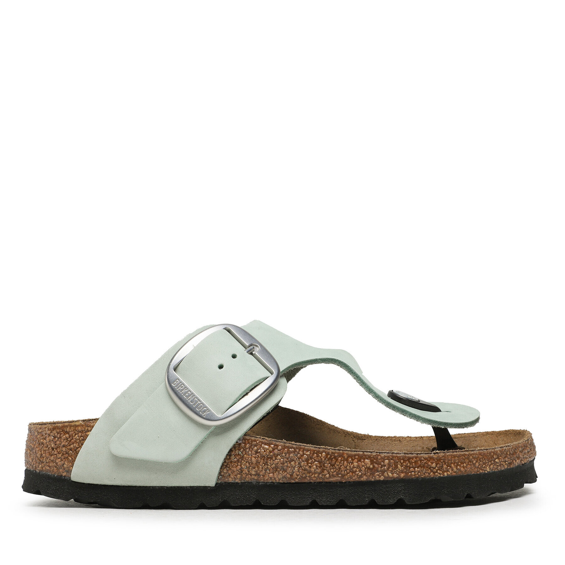 Birkenstock Japonke Gizeh Big Buckle 1024112 Zelena - Pepit.si