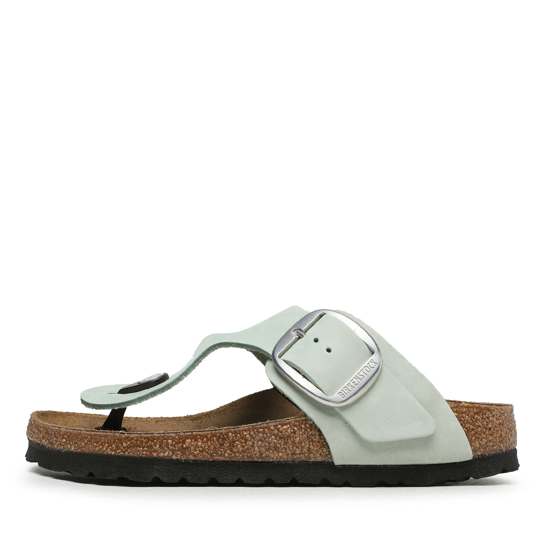 Birkenstock Japonke Gizeh Big Buckle 1024112 Zelena - Pepit.si